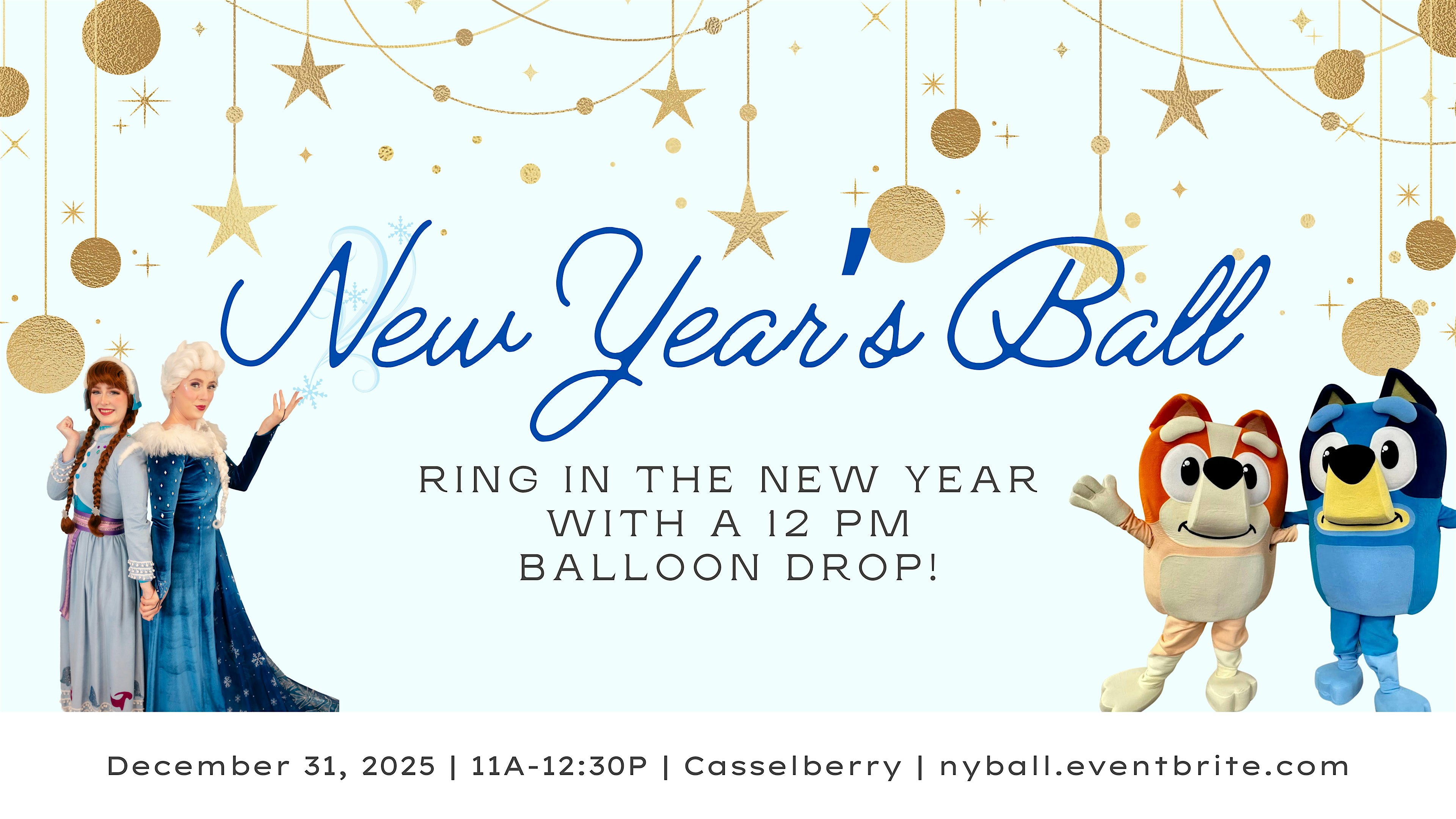 New Year’s Ball by Tutu Tales Party Productions at My Enchanted Events Venue – Casselberry, FL