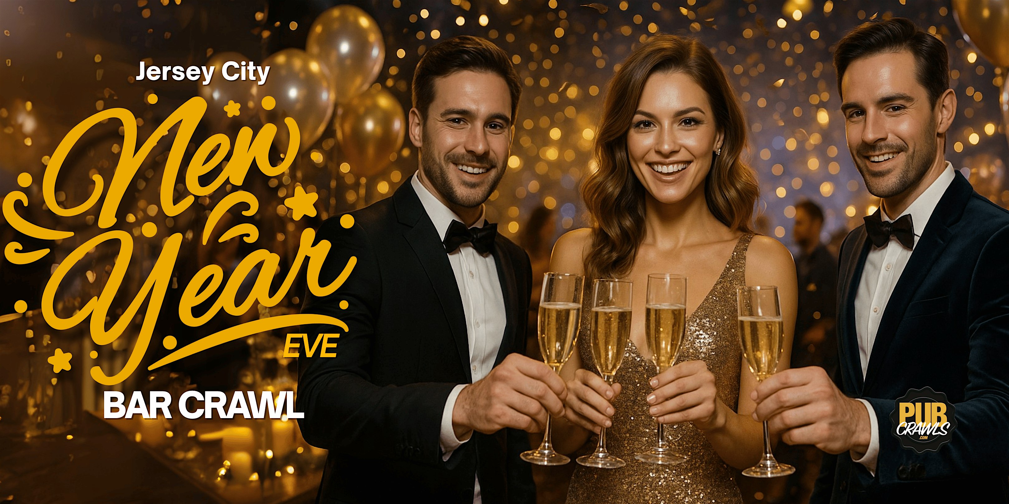 Jersey City NYE Bar Crawl at BOOTS & BONES – Jersey City, NJ