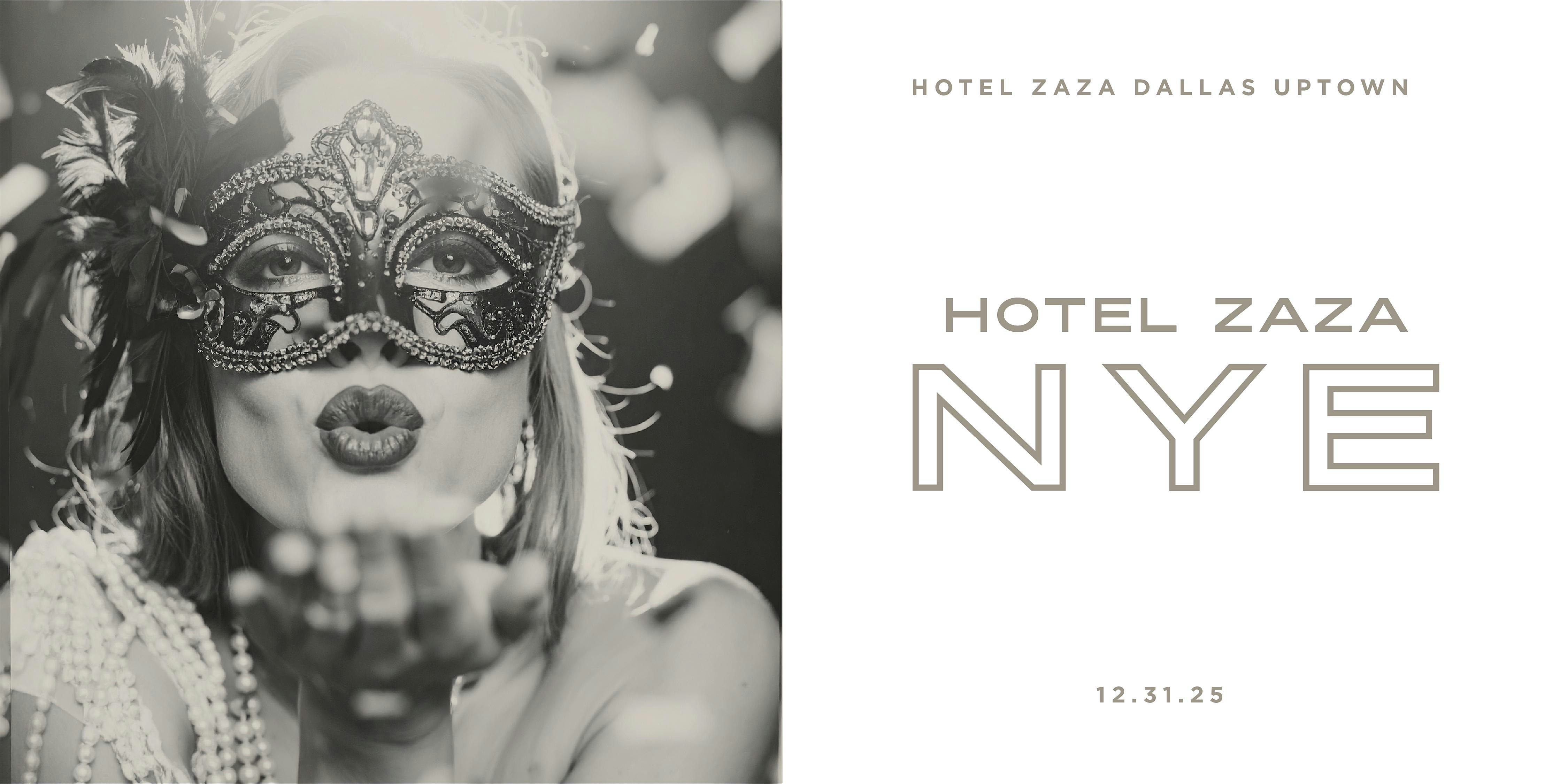 Black & White NYE Masquerade at Hotel ZaZa Dallas at Hotel ZaZa Dallas – Dallas, TX