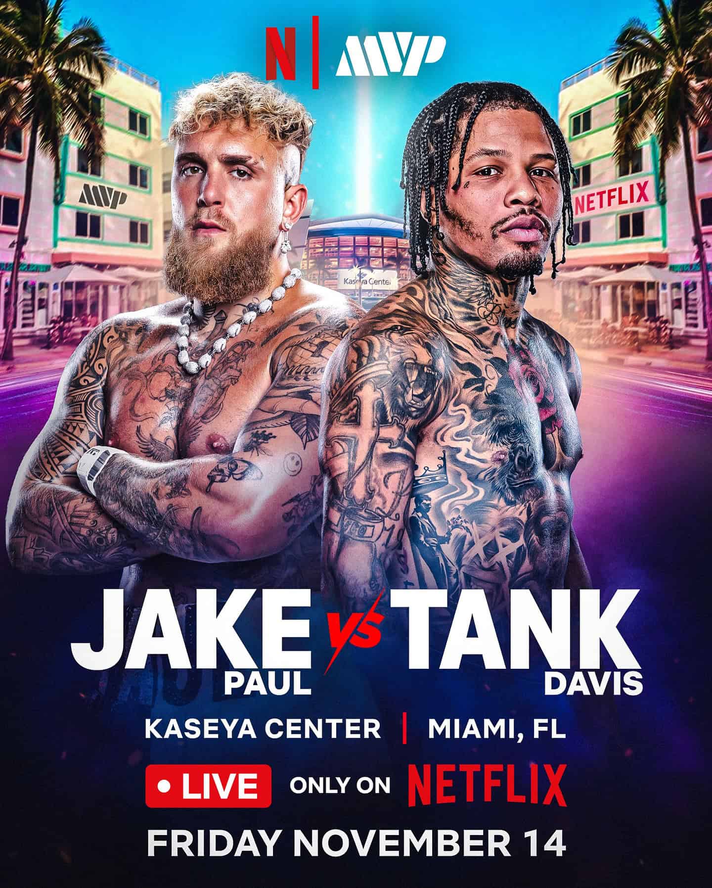 Jake Paul vs Gervonta Tank Davis Fight Weekend - Atlanta, GA