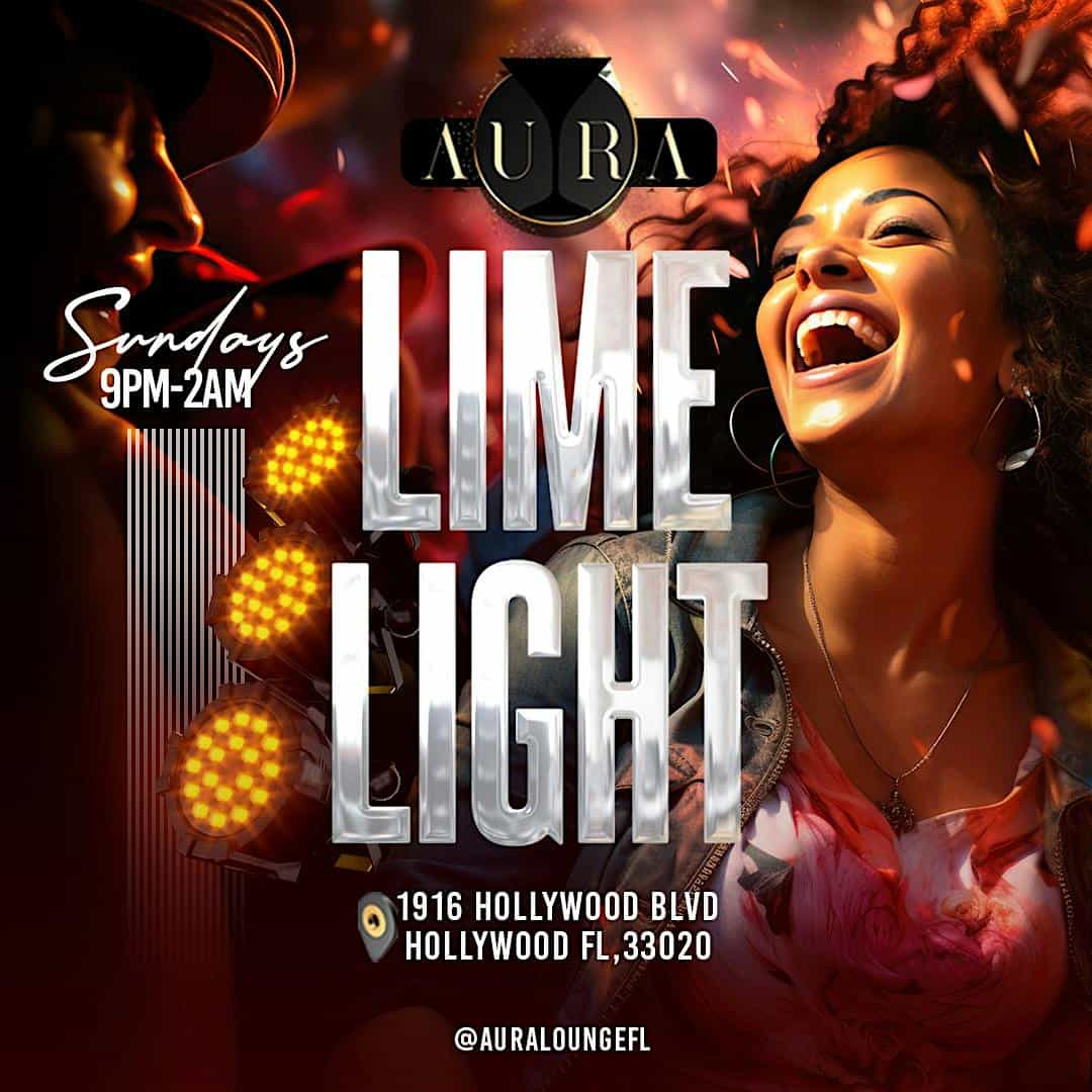 LIME LIGHT SUNDAYS at 1916 Hollywood Blvd – Hollywood, FL