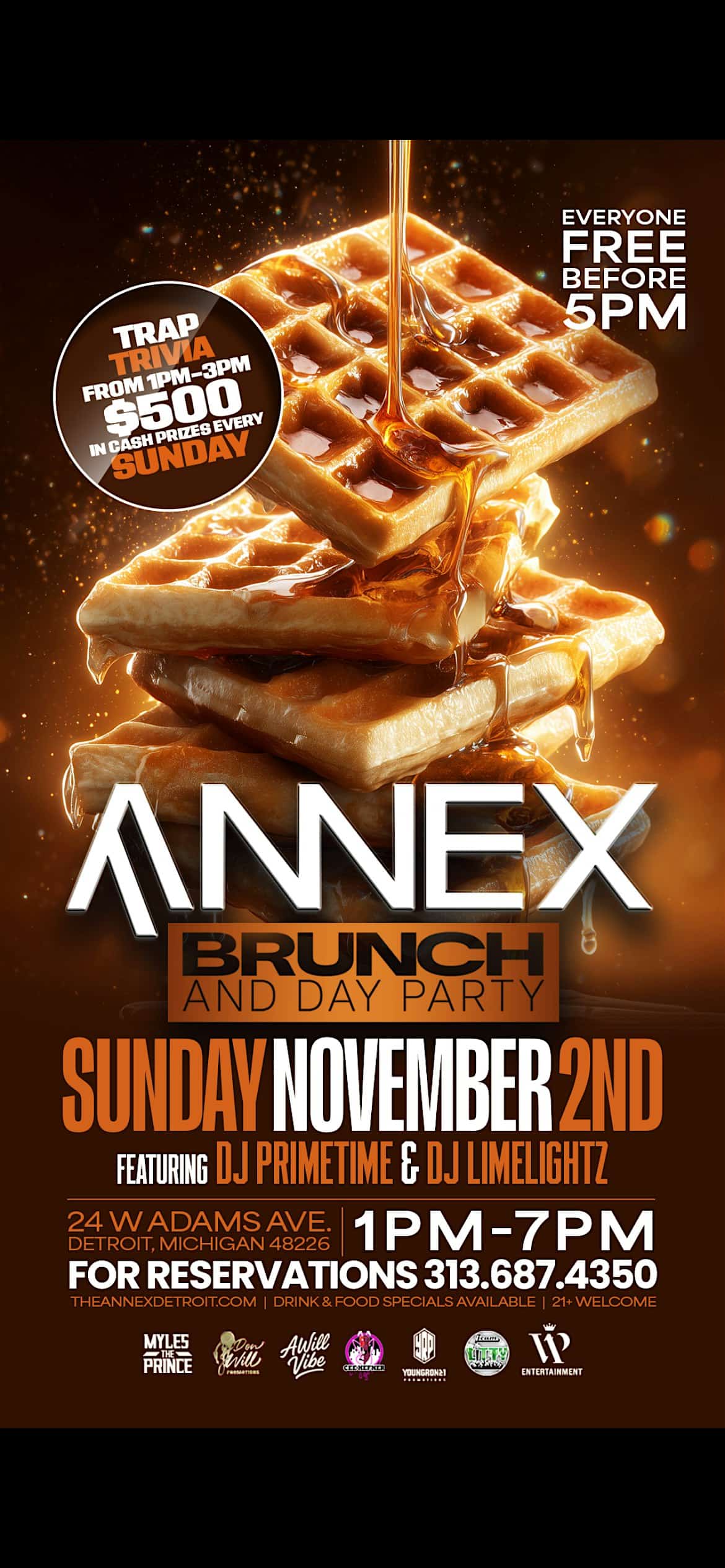 Annex Brunch at Annex Nightclub – Detroit, MI