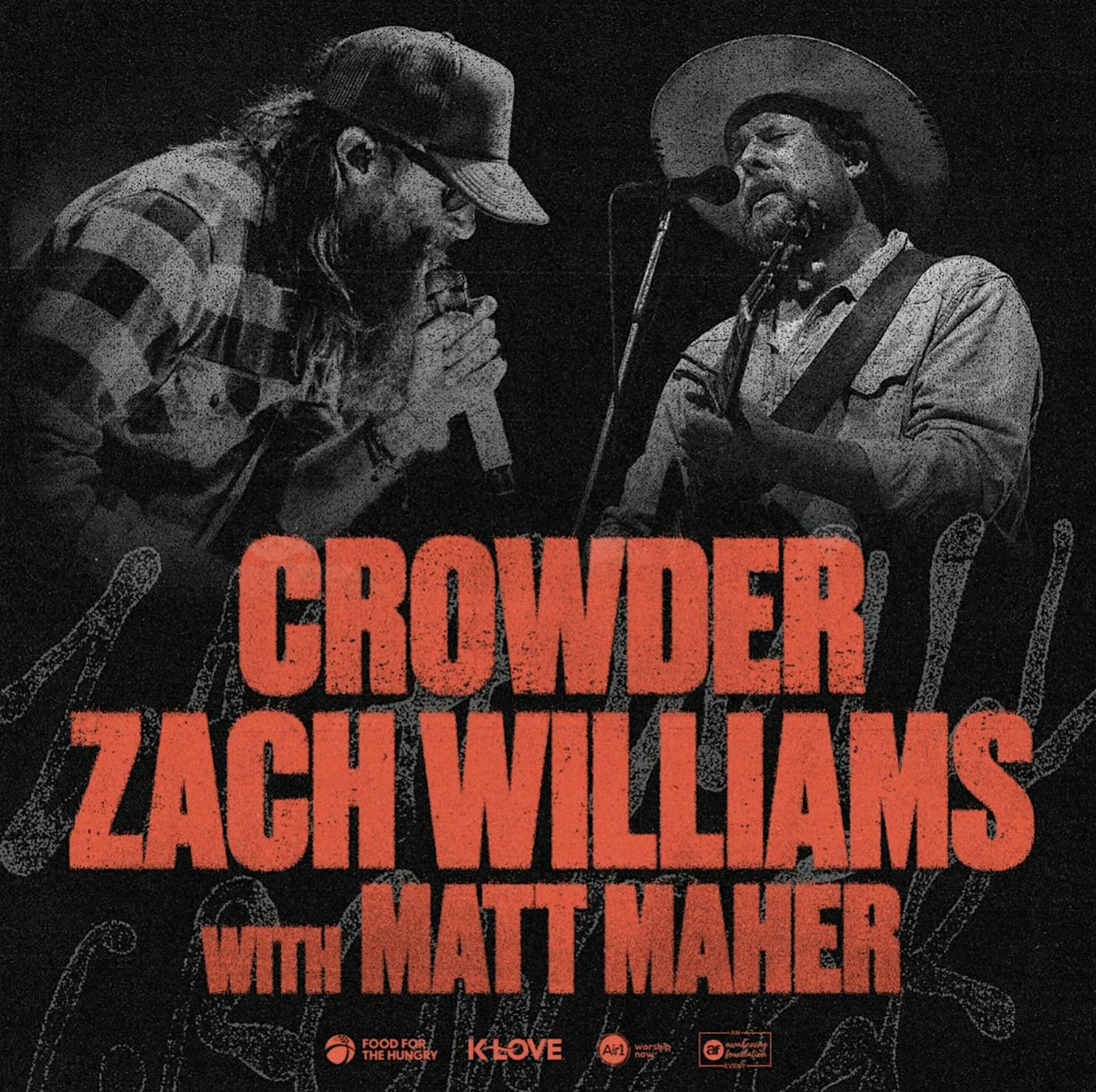 Food for the Hungry VOLUNTEER – Crowder & Zach Williams / Coralville, IA at Xtream Arena – Coralville, IA