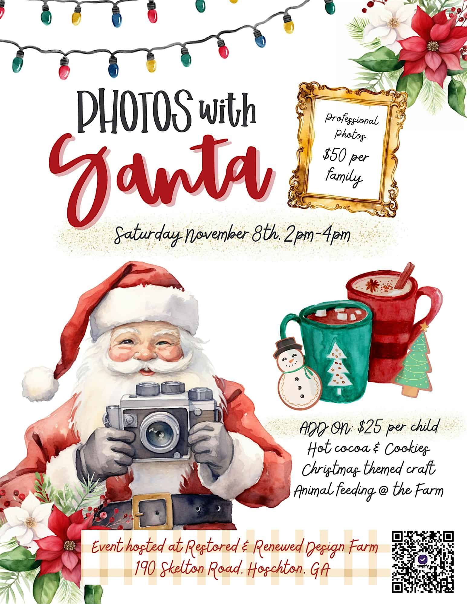 Santa’s Barnyard Bash at 190 Skelton Rd – Hoschton, GA