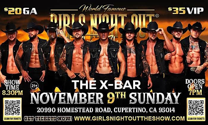 Girls Night Out the Show® at The-X (Cupertino, CA) at Homestead Bowl & The-X – Cupertino, CA