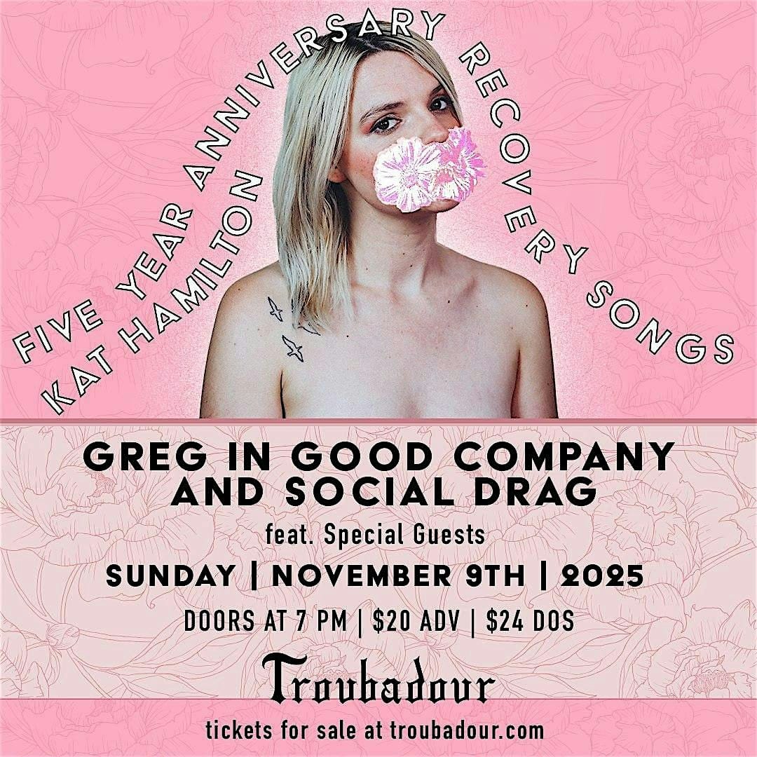 Kat Hamilton at The Troubadour with Greg in Good Company + Social Drag at Troubadour – West Hollywood, CA