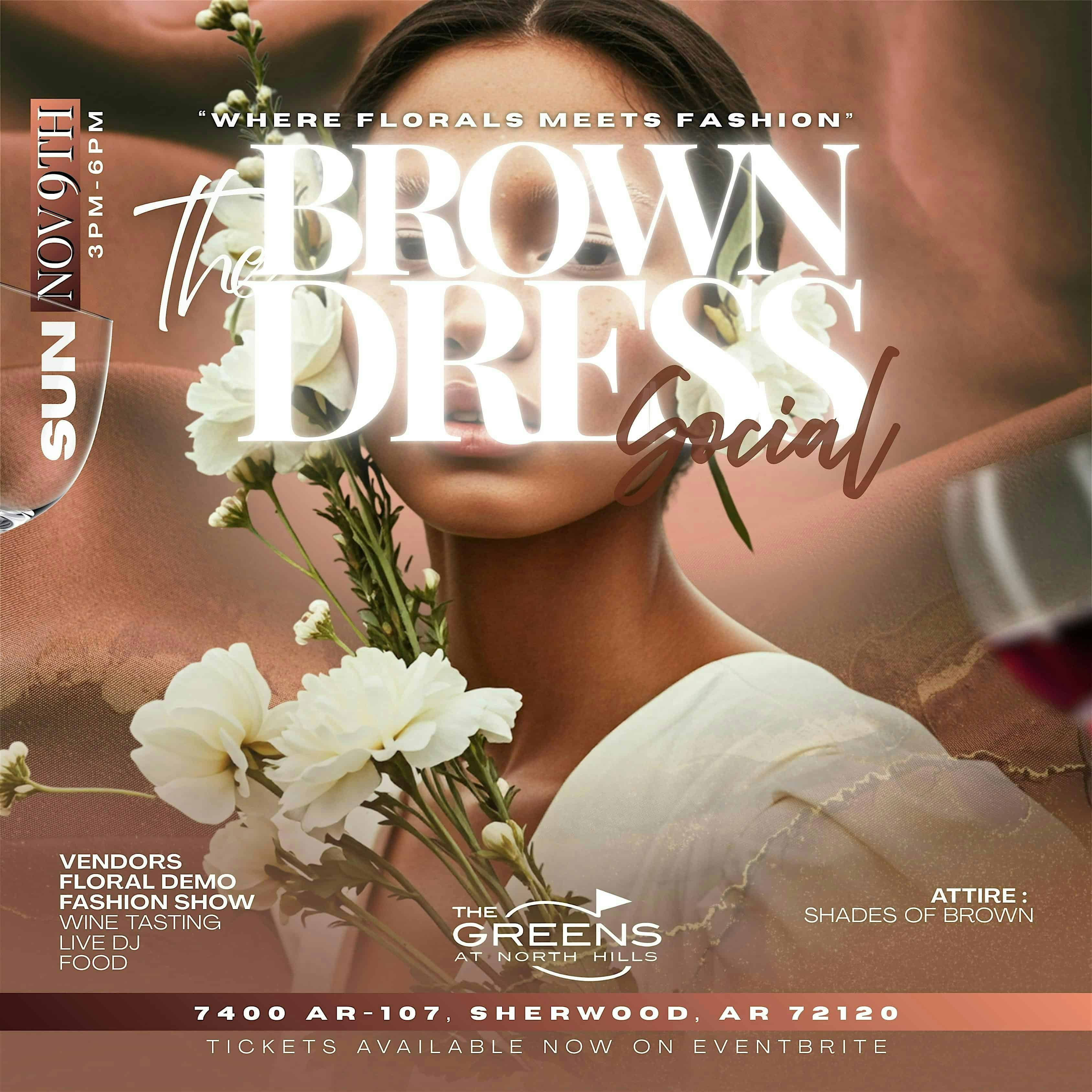 The Brown Dress Social : Where Florals Meets Fashion at The Greens at North Hills – Sherwood, AR