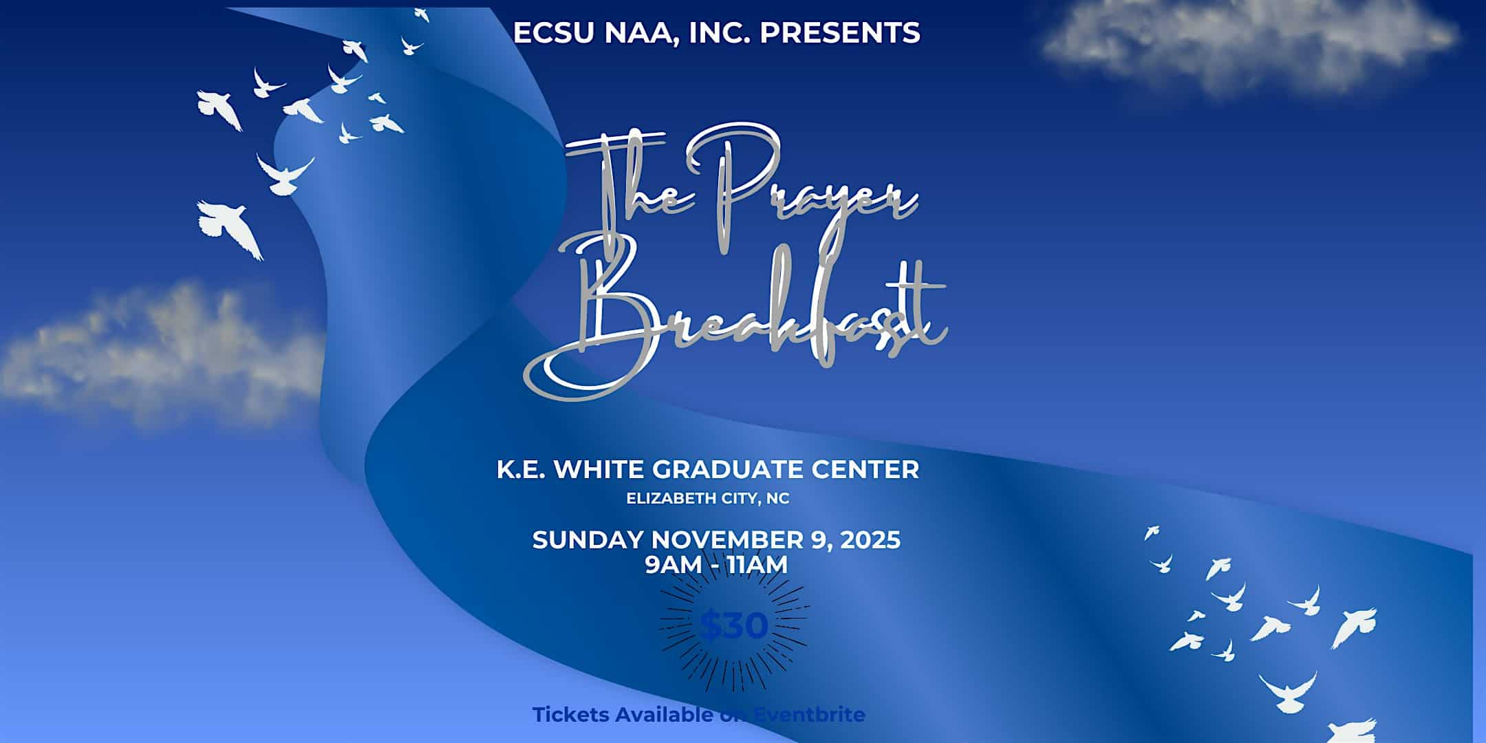 ECSU NAA Annual Prayer Breakfast at Kermit E. White Graduate Center – Elizabeth City, NC
