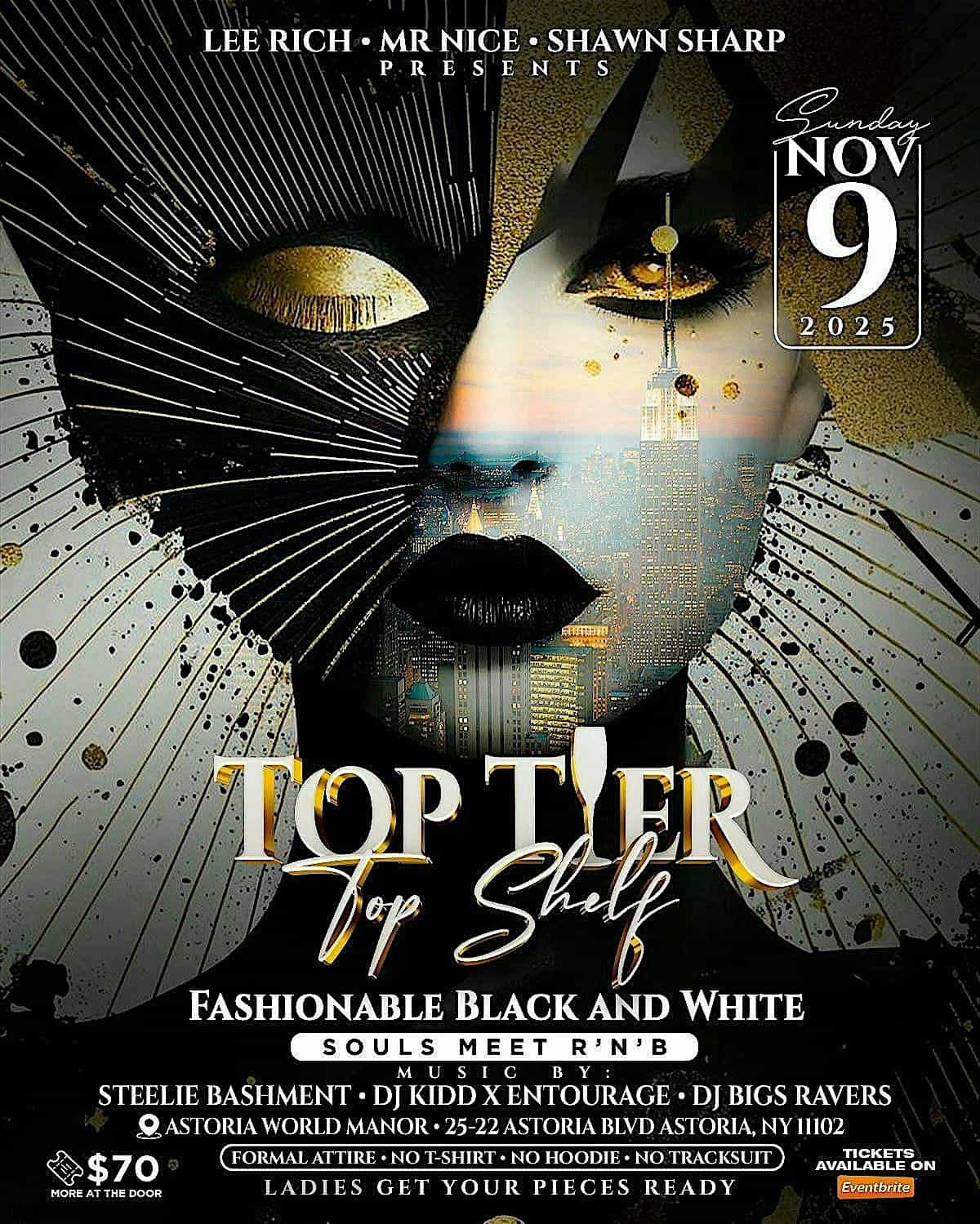 TOP TIER | TOP SHELF at Astoria World Manor | The Marquee At Astoria – Queens, NY