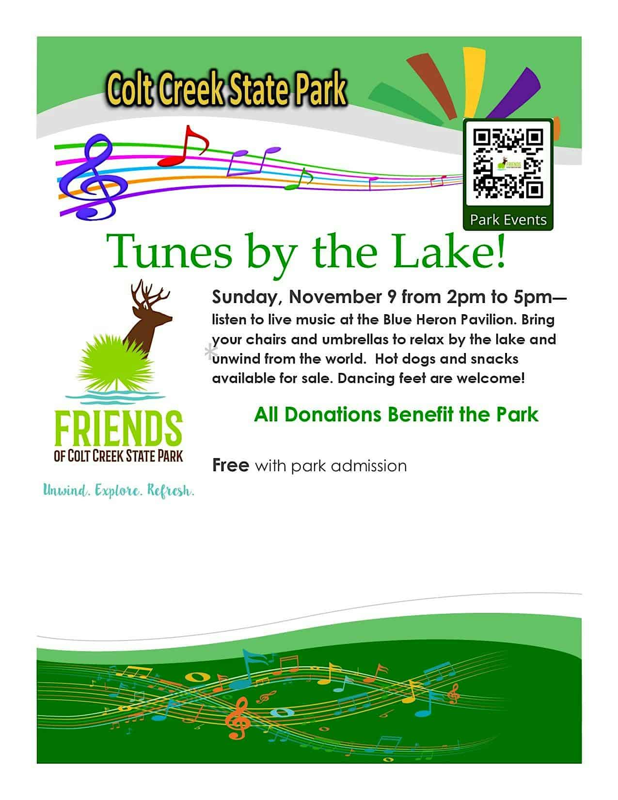 Tunes by the Lake at Colt Creek State Park – Lakeland, FL