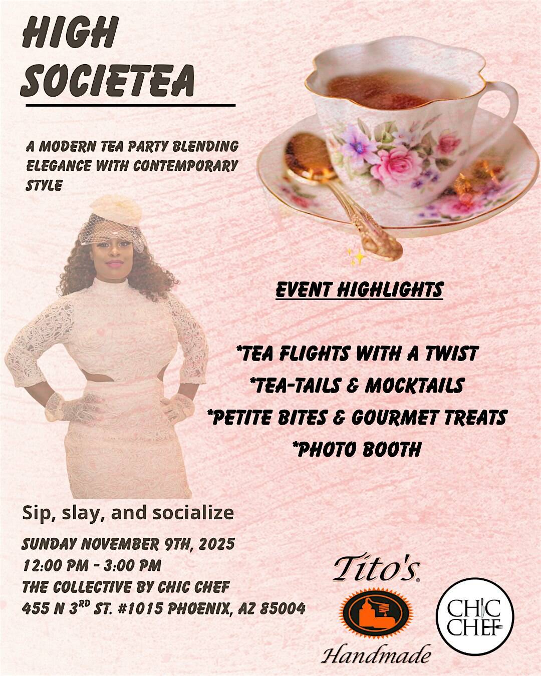 HIGH SocieTea at The Collective by Chic Chef – Phoenix, AZ