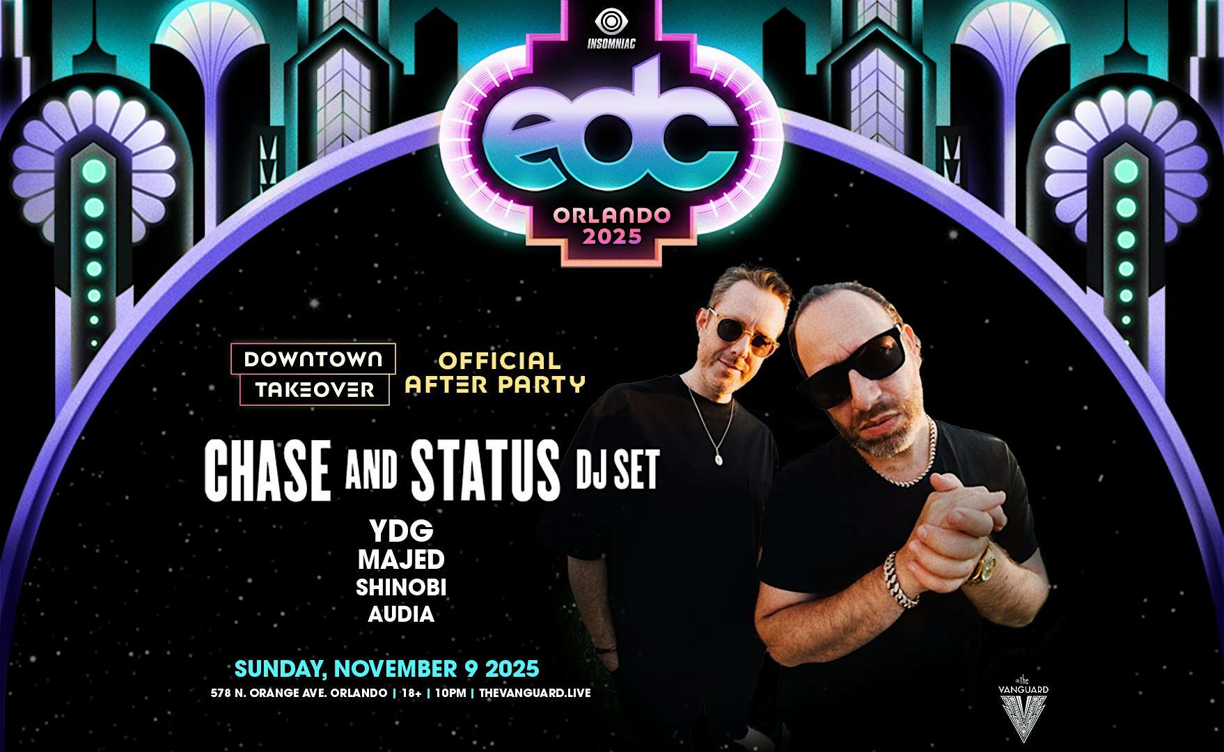 EDCO Afterparty ft. Chase & Status at The Vanguard – Orlando, FL