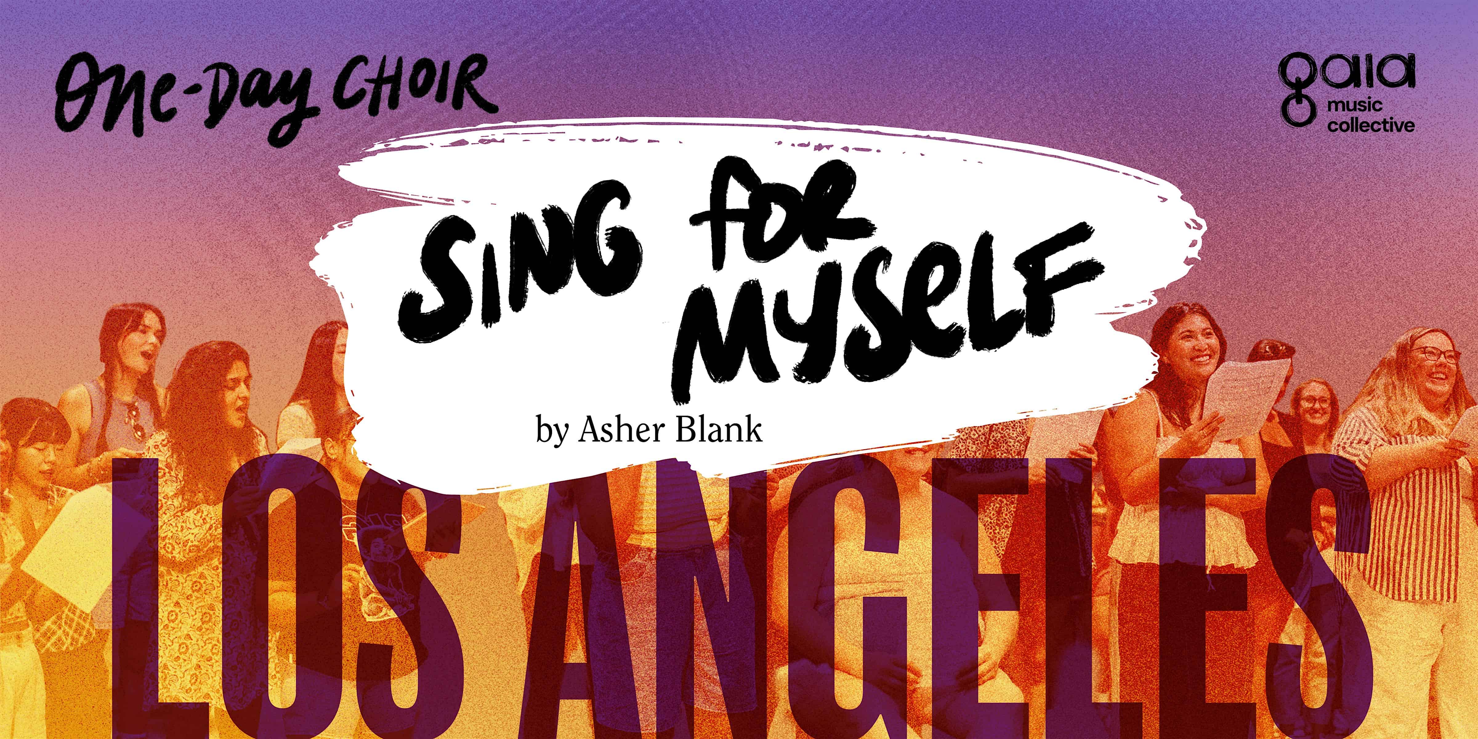 (LOS ANGELES) “Sing For Myself” – Asher Blank | One-Day Choir at The Pico Union Project – Los Angeles, CA