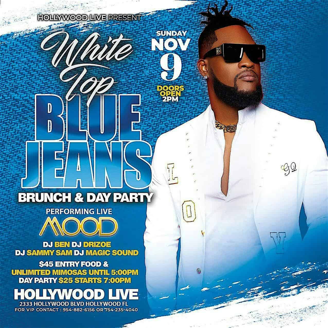 Mood-Brunch-Day-Party at Hollywood Live Restaurant & Lounge – Hollywood, FL
