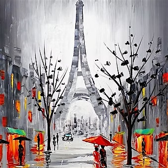 Let’s Go To Paris!! at Orchid Thai Restaurant & Bar – Sacramento, CA