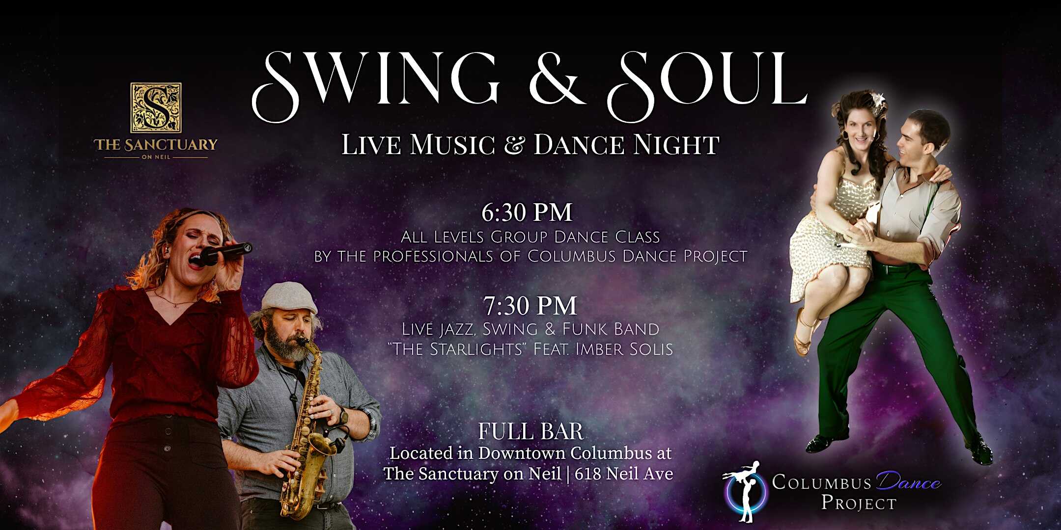 Swing and Soul Dance Night at 618 Neil Ave – Columbus, OH