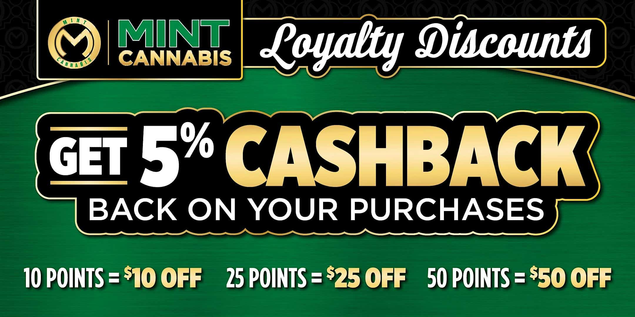 Mint Cannabis Loyalty Program Launch: Earn 5% Cashback & Exclusive Rewards at 900 75th St – Willowbrook, IL