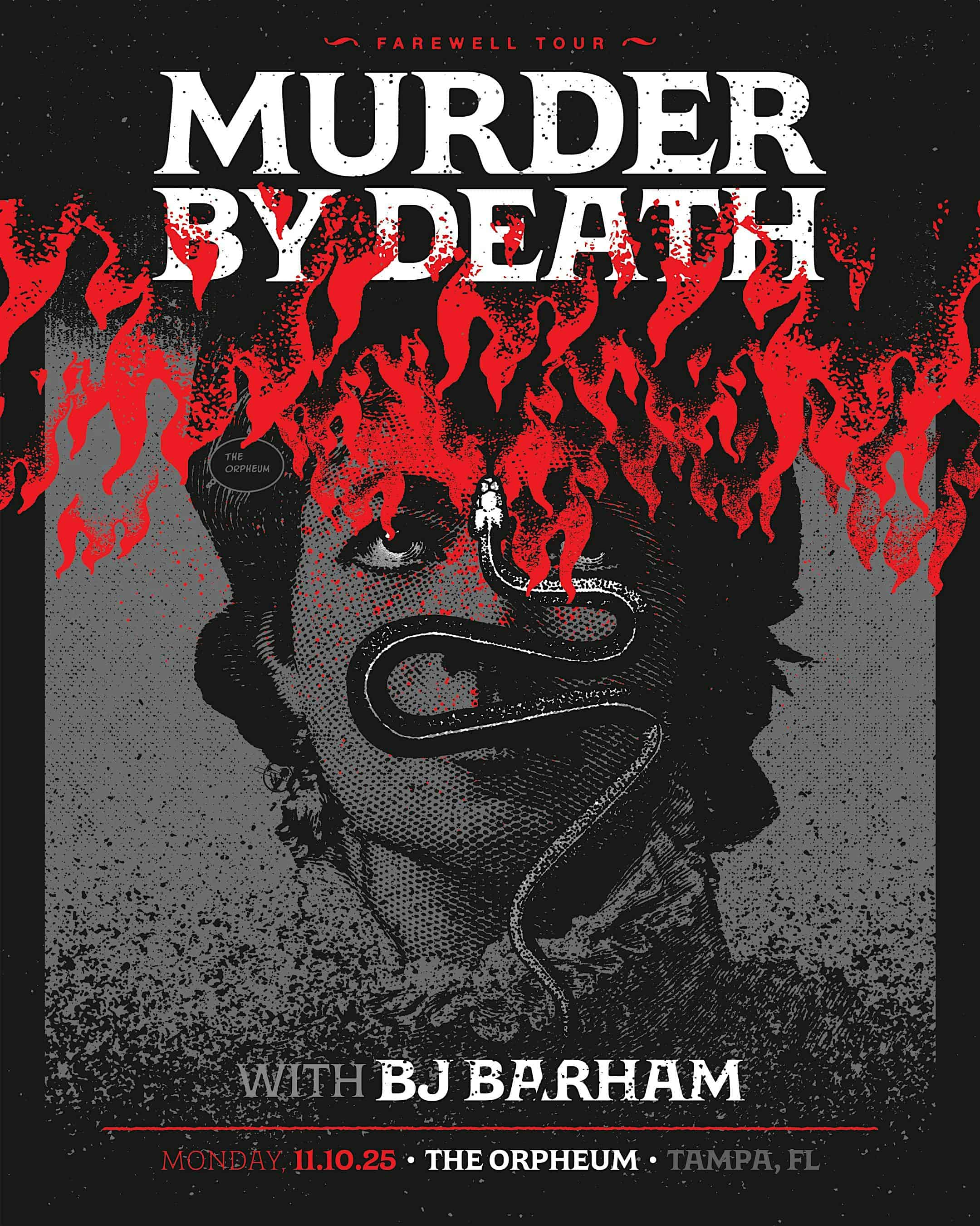 Murder by Death at The Orpheum – Tampa, FL