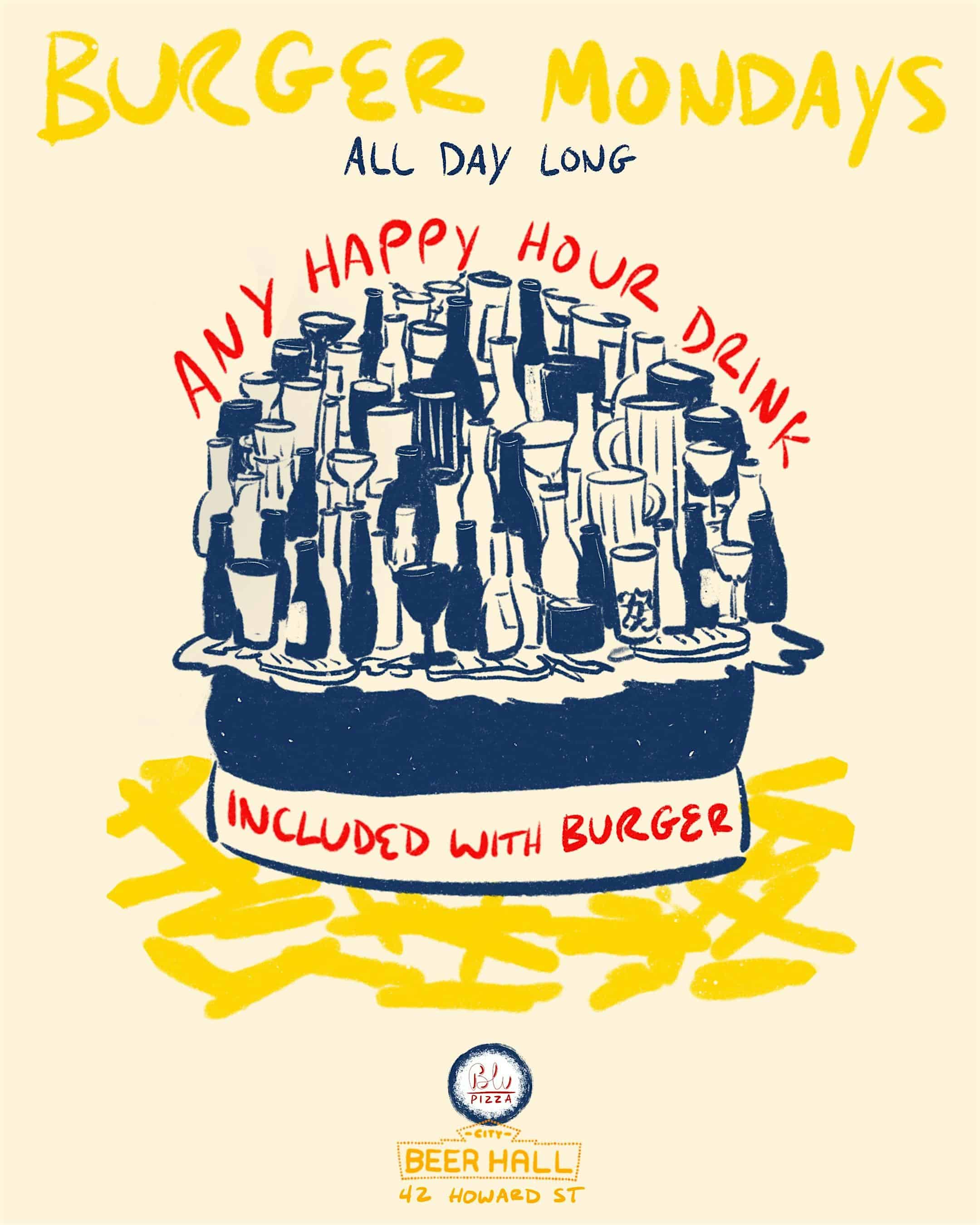 Burger Mondays at The City Beer Hall – Albany, NY