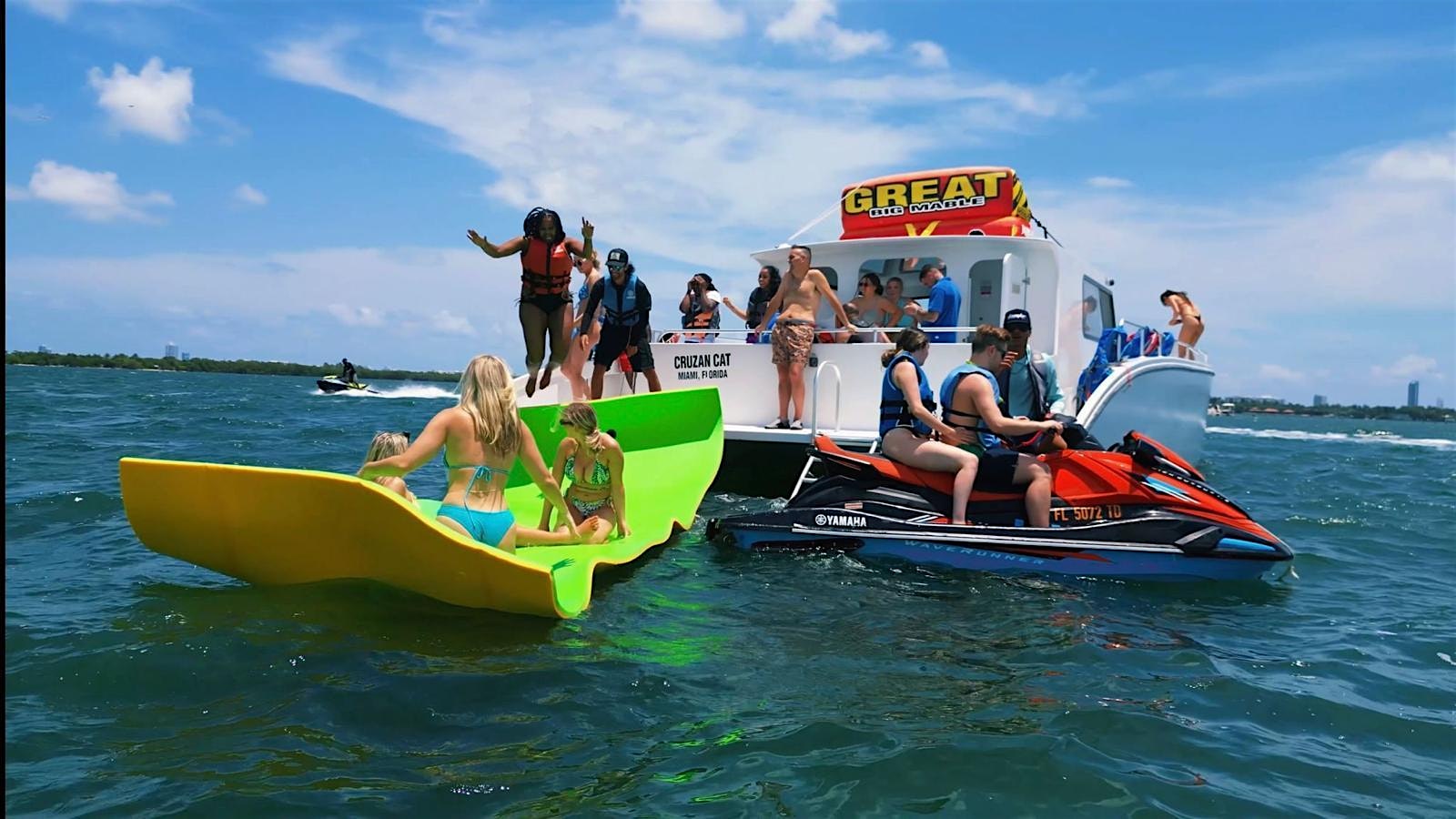 Party Boat with Jet Ski, Banana Boat , Booze Included and BYOB Boat Party at 1635 N Bayshore Dr – Miami, FL