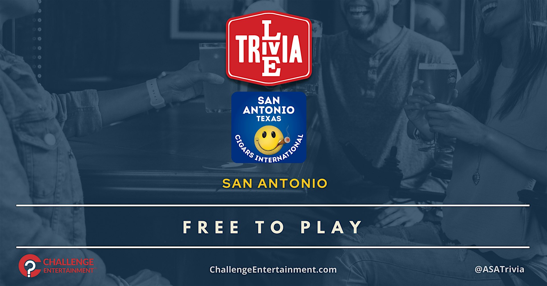 Weekly Live Trivia Nights at Cigars International – Landmark Parkway at Cigars International Superstore – San Antonio, TX