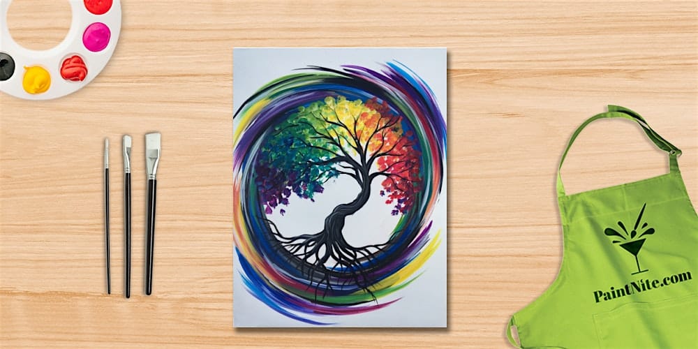 Paint Nite Brand Creative Events at Shea’s Pizzeria & Sports Bar – MANCHESTER, CT