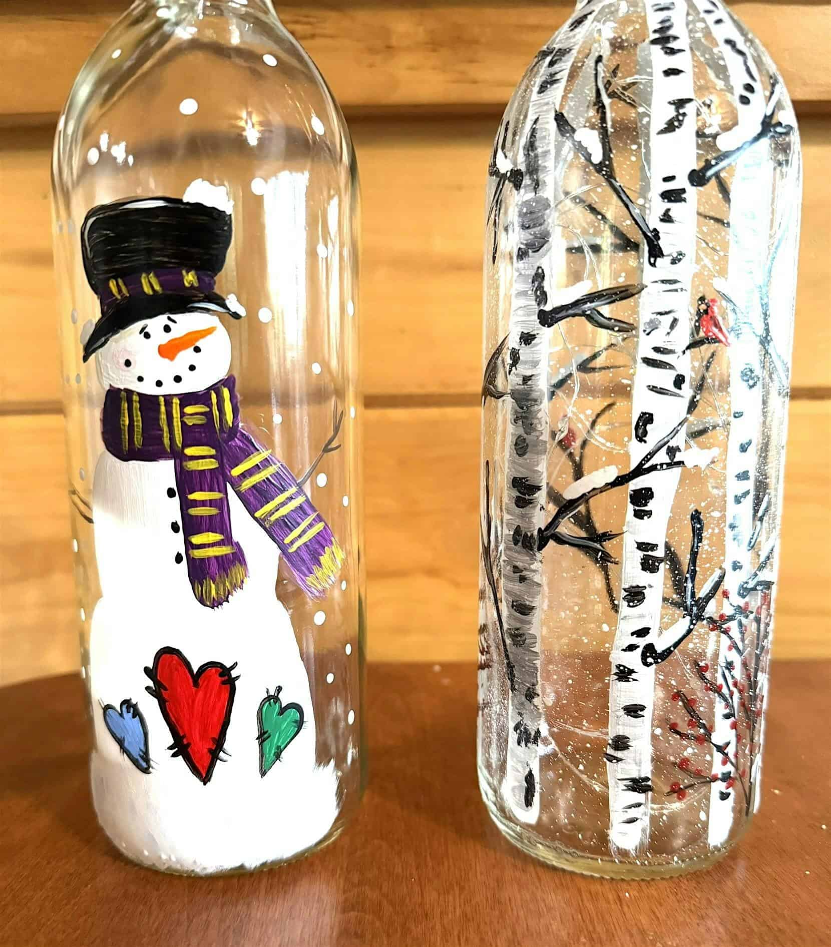 Paint Party – Bottle Painting with FREE fairy lights at Town Line Sports Grille – Hallowell, ME