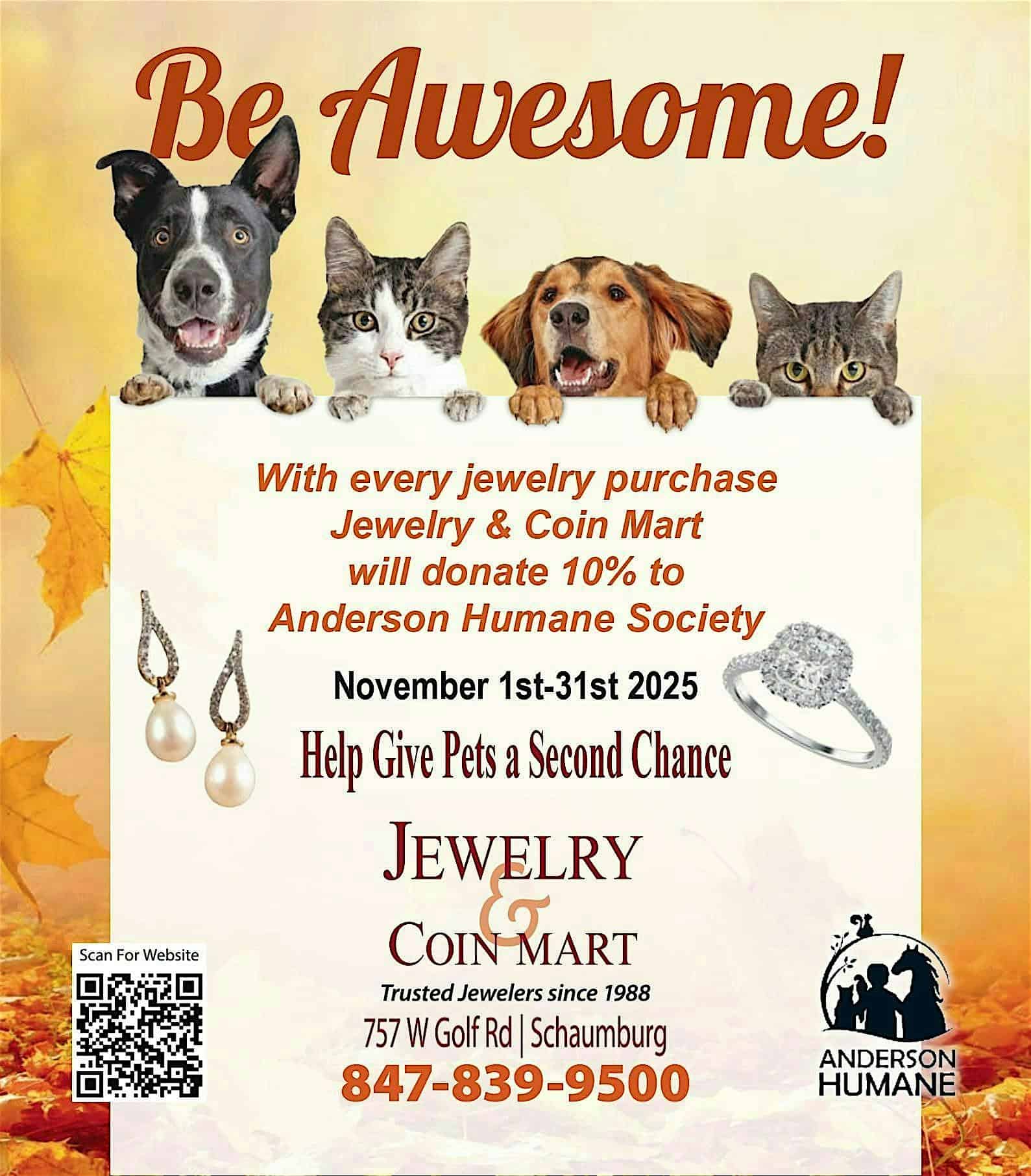 You Shop – We Donate at 757 W Golf Rd – Schaumburg, IL