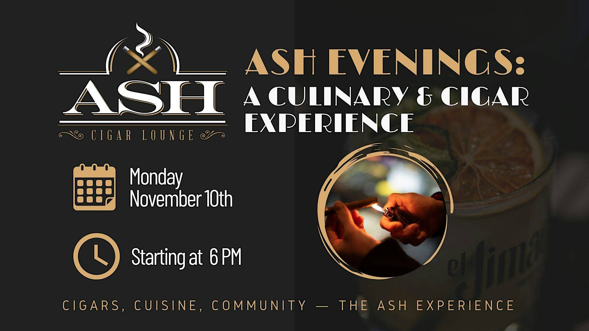 Ash Evenings: A Culinary & Cigar Experience at Ash Cigar Lounge, 92A Route 125, Kingston, NH, USA – Kingston, NH