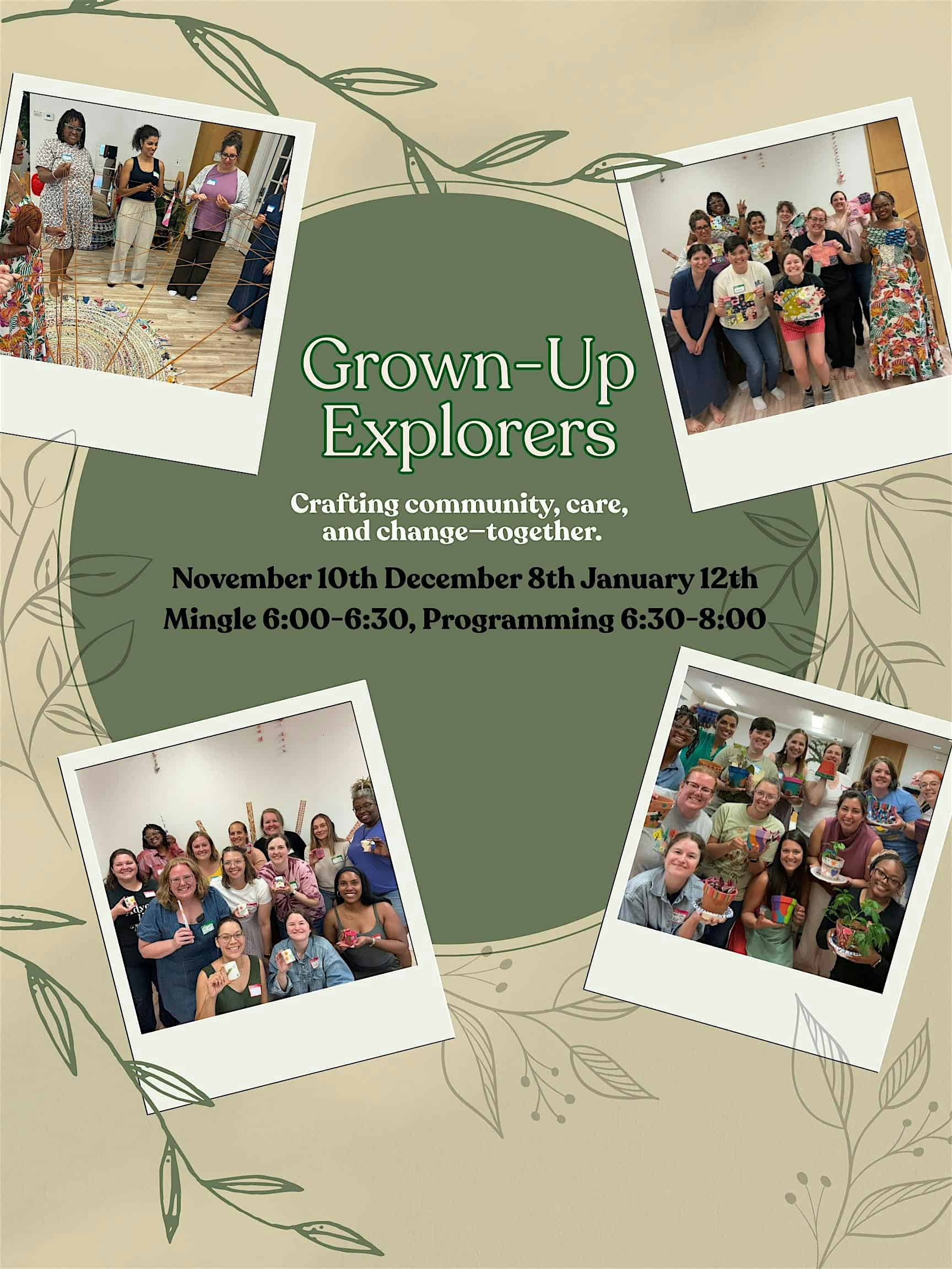 Grown Up Explorers at 777 Livernois Ave – Ferndale, MI