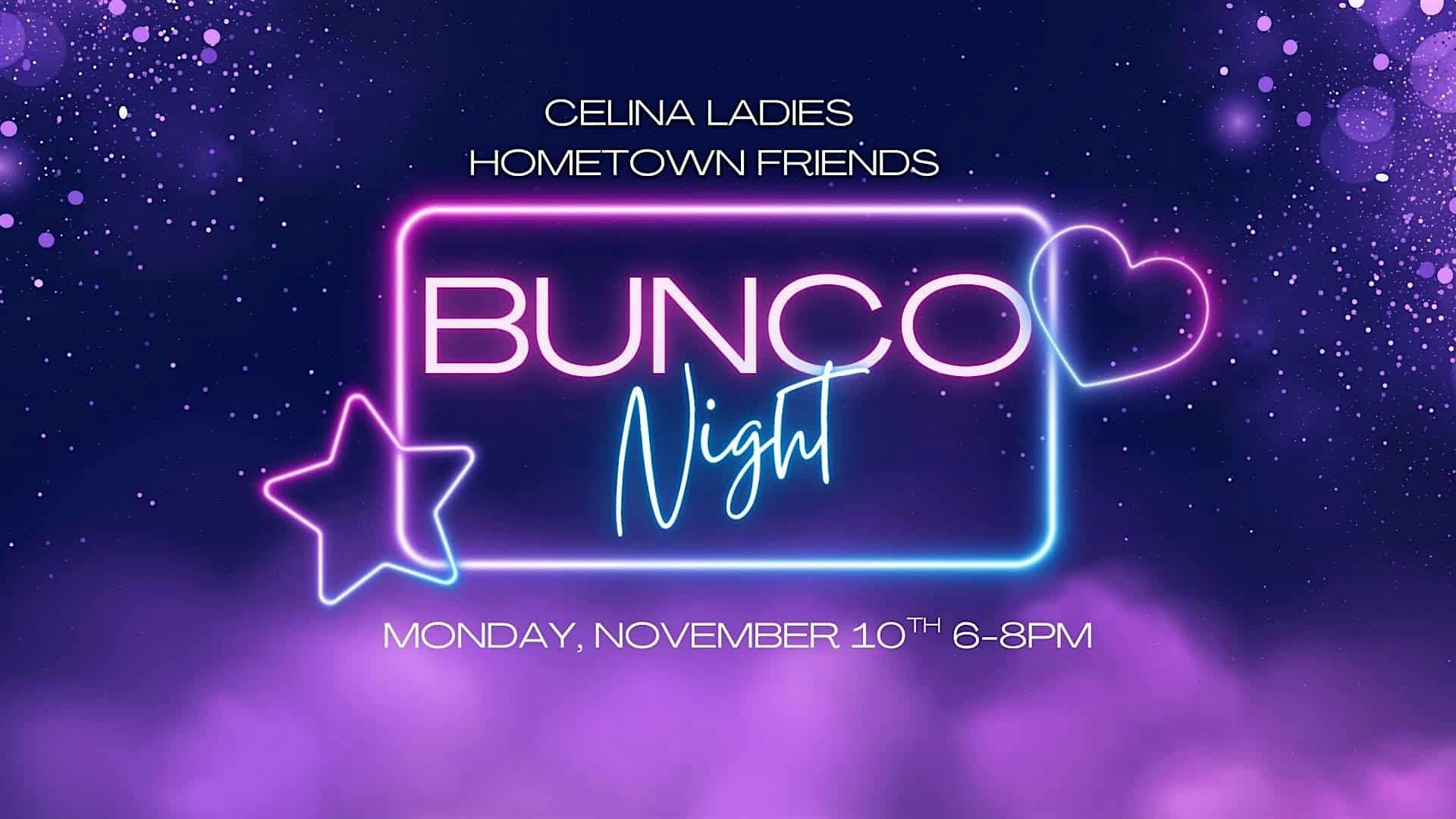 CLHF November Bunco Night at Granny’s Bakery – Celina, TX