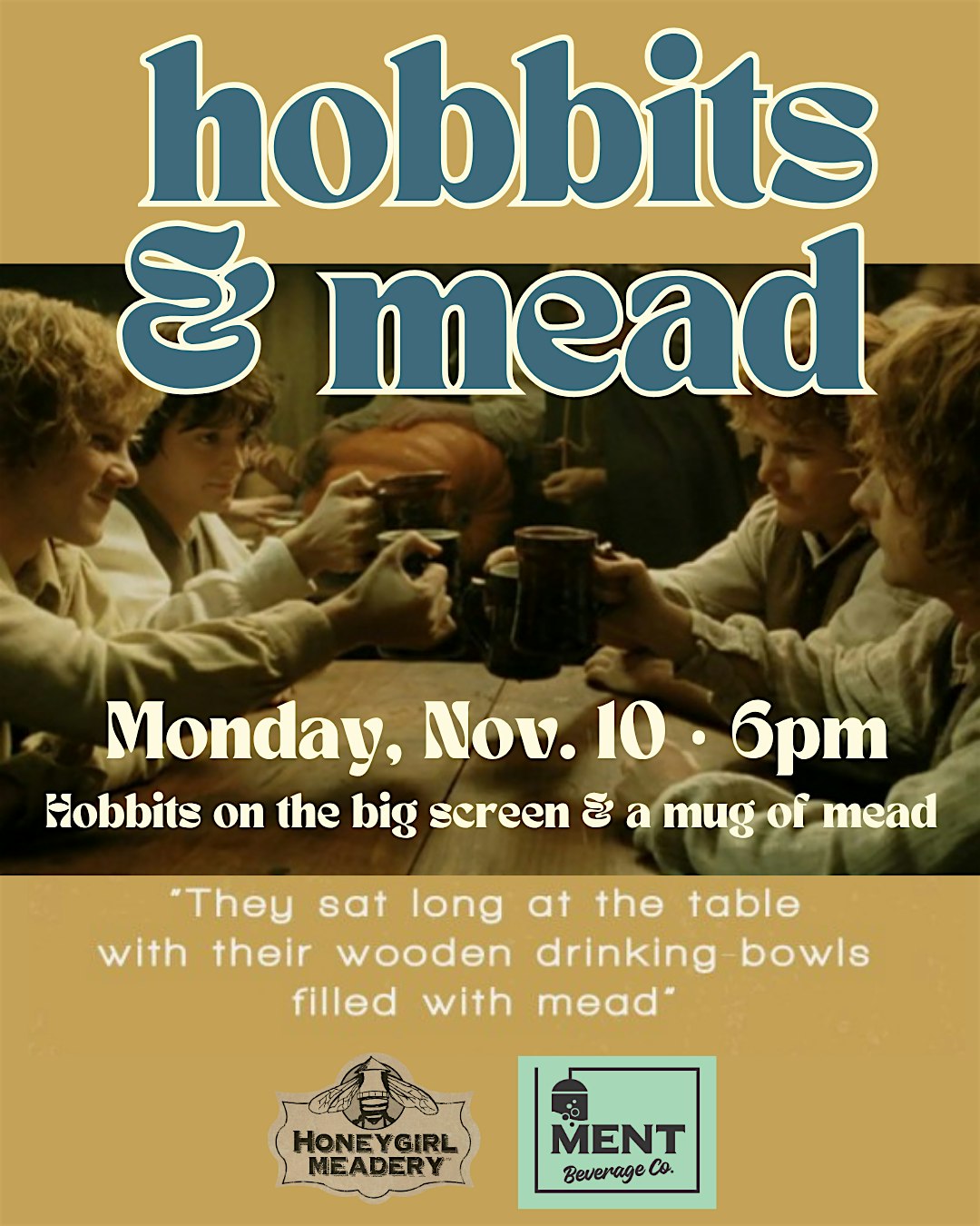 Hobbits & Mead at Ment Beverage Co. – Durham, NC