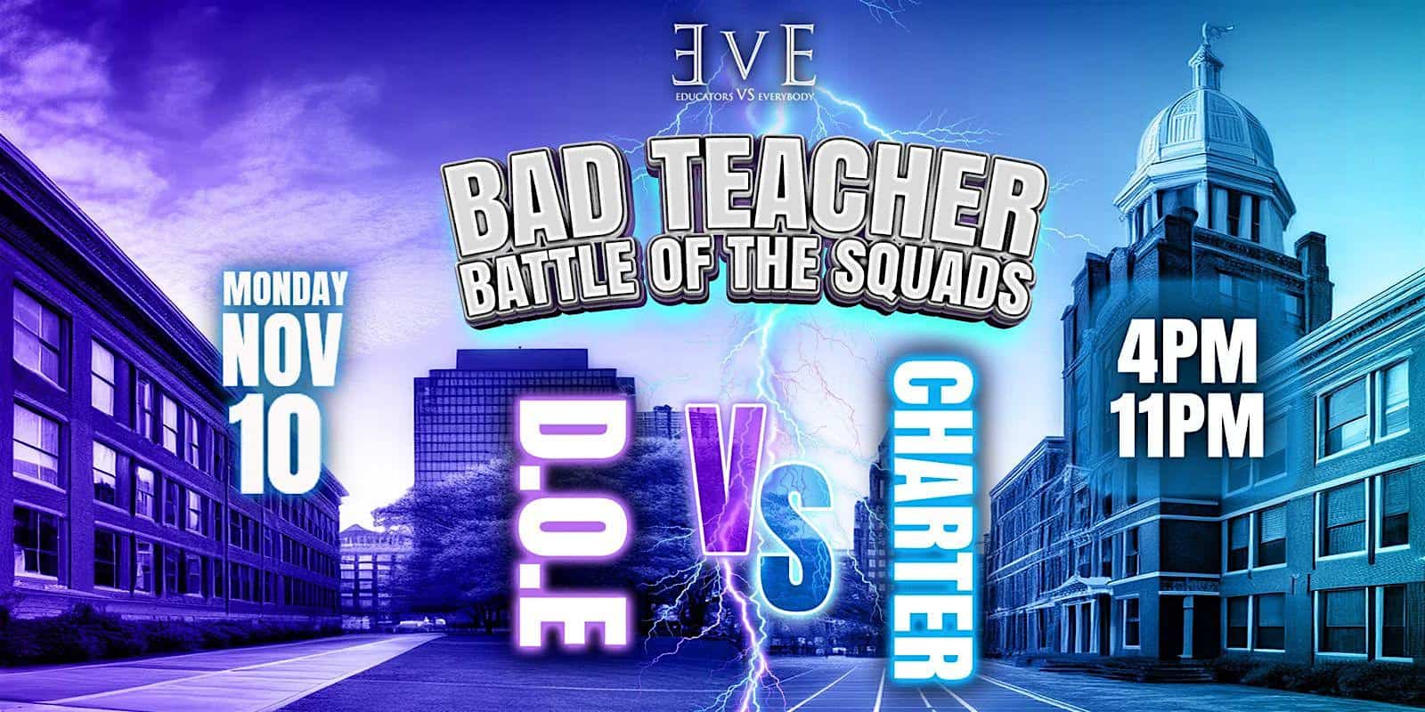 Bad Teacher: Battle of the Squads at Allure Restaurant and Bar – Brooklyn, NY