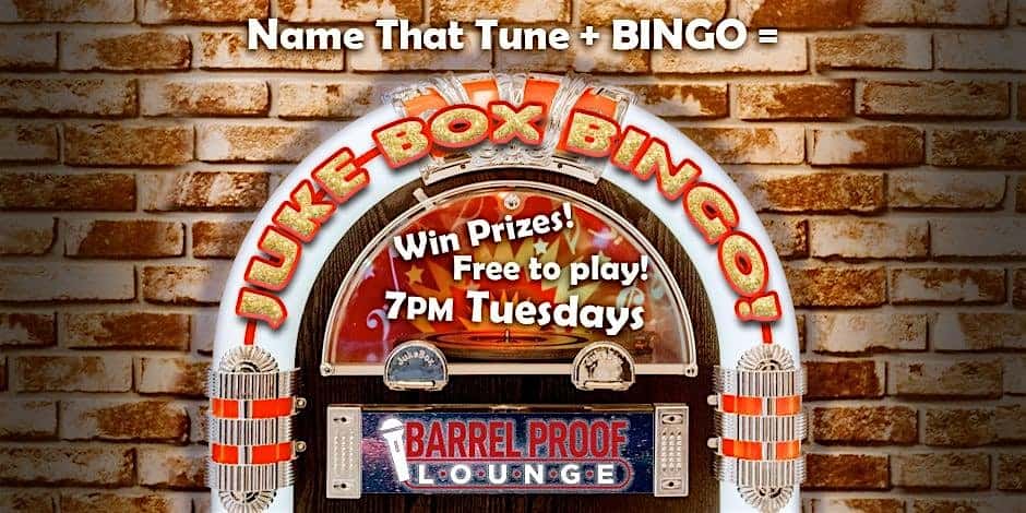 Jukebox Bingo – Every Tuesday – Downtown Santa Rosa at Barrel Proof Lounge – Santa Rosa,