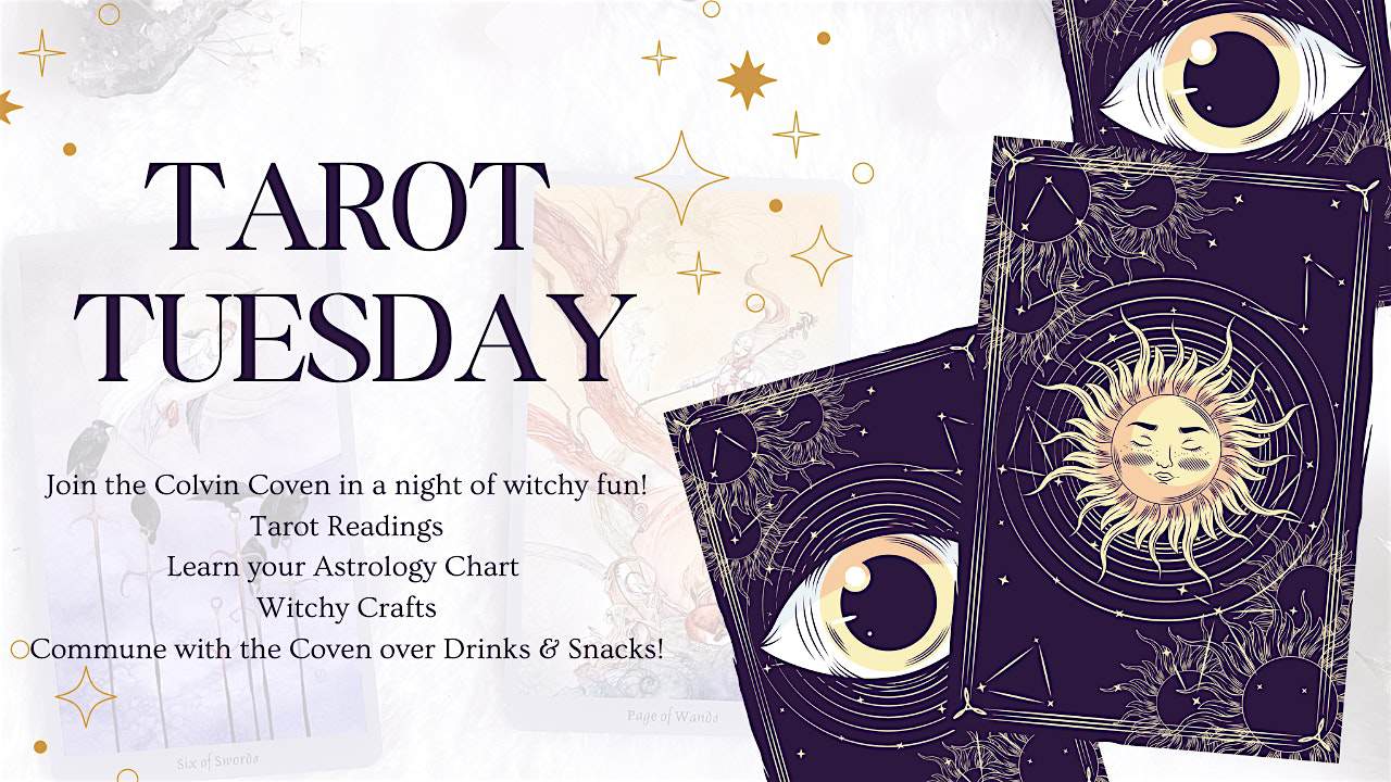 Tarot Tuesday at Colvin House – Chicago, IL