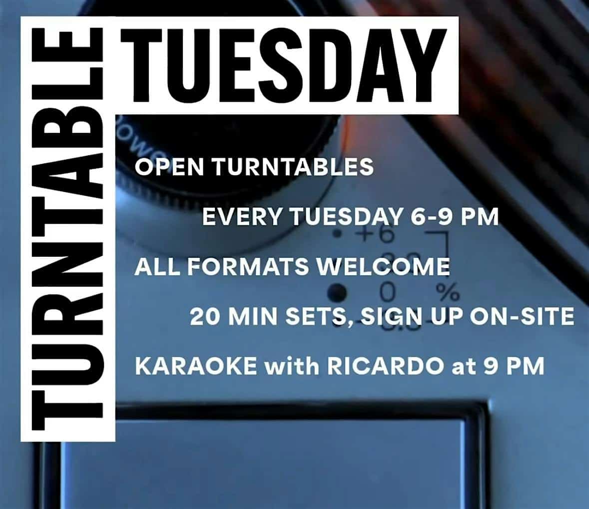 Open Turntables with Metro Sessions at 6316 York Blvd – Los Angeles, CA