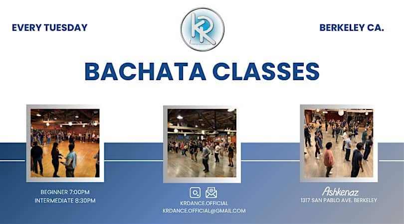 Bachata Tuesday classes in Berkeley at Ashkenaz Music & Dance Community Center – Berkeley, CA
