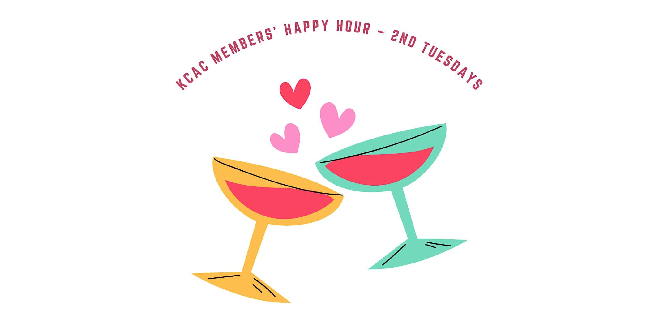 KCAC Members’ Happy Hour – 2nd Tuesdays at Kansas City Artists Coalition – Kansas City, MO