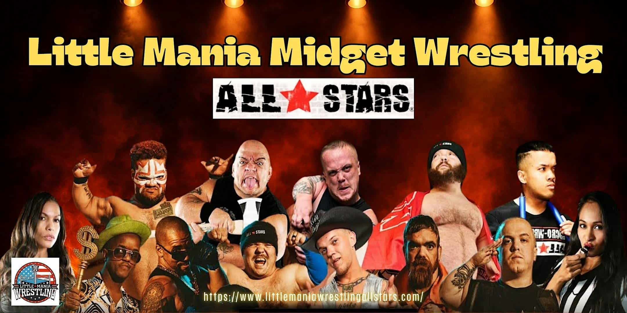 Little Mania Midget Wrestling All-Stars: World Tour in Bartlett, IL! at Midway Sports Bar – Bartlett, IL
