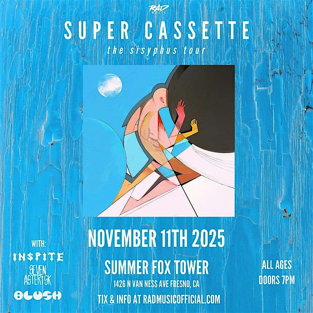 Super Cassette, Inspite, Seven Asterisk, Blush at Summer Fox Brewing – Tower – Fresno, CA