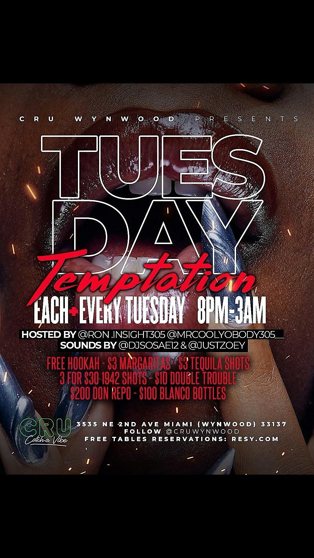 Cru Wynwood temptations at 3535 NE 2nd Ave – Miami, FL