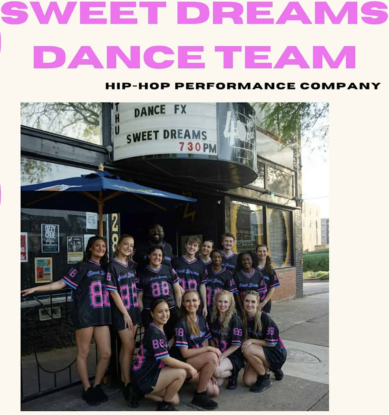 Sweet Dream – Dance Team at 40 Watt Club – Athens, GA