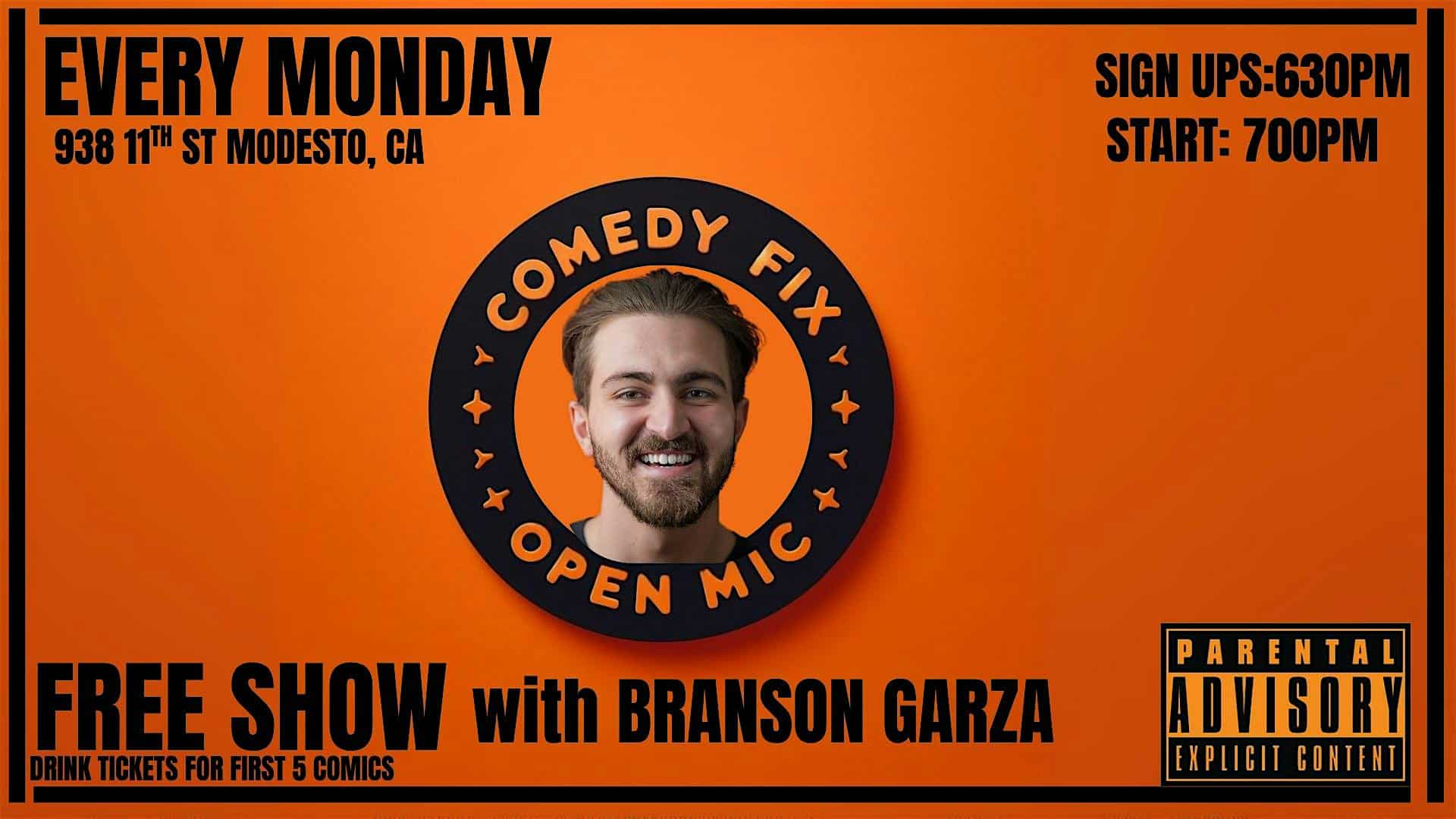 Food Fix Comedy Night at Food Fix Butcher & Baker – Modesto, CA