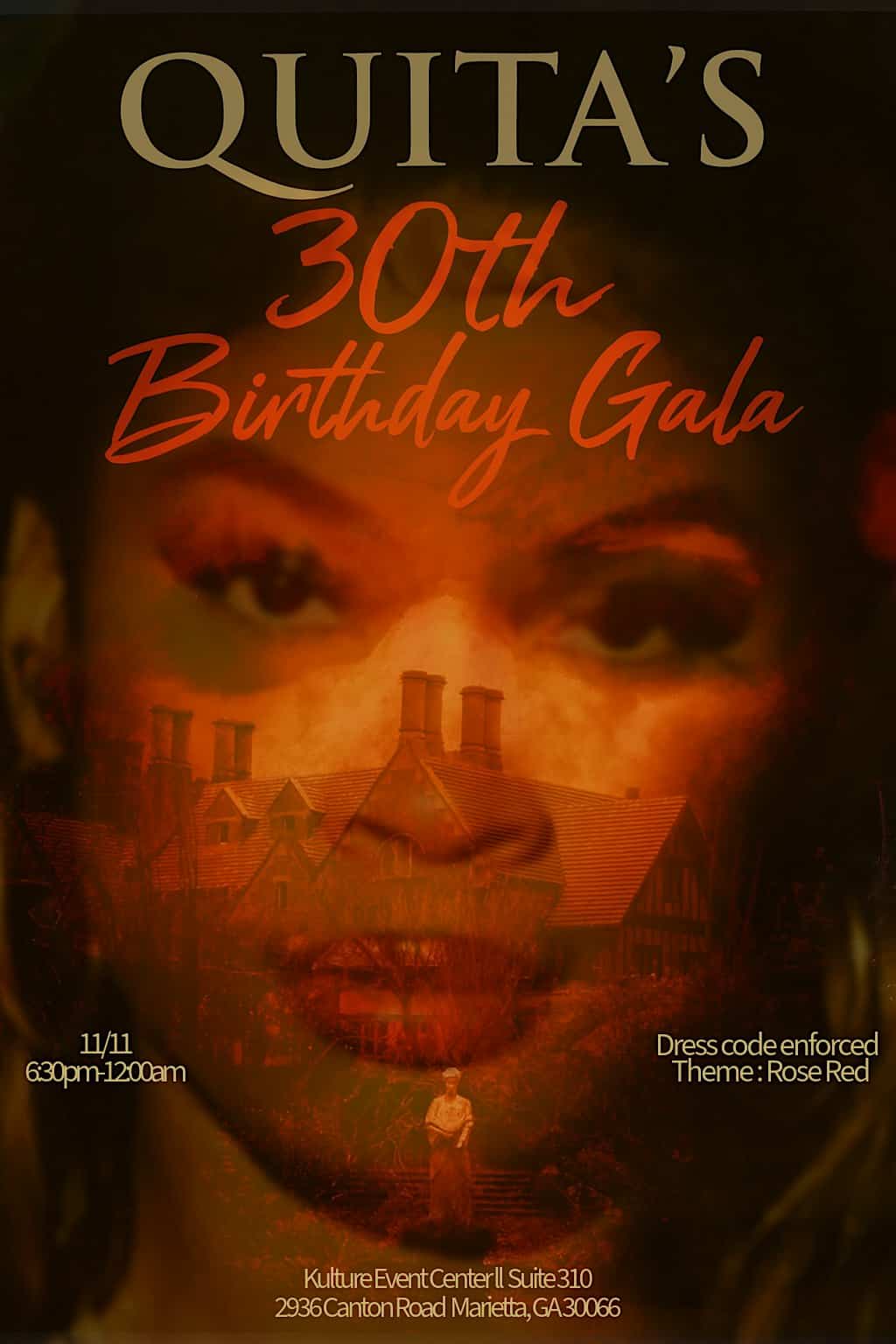 Call Me Quita’s 30th Rose Red Gala at Kulture Event Center ll – Marietta, GA
