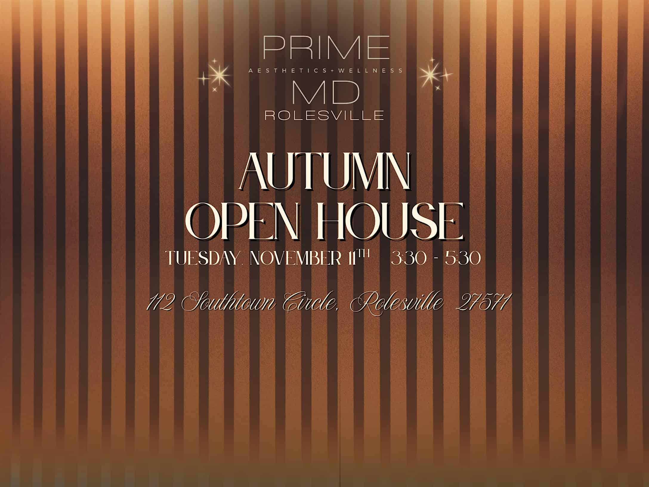 PRIME MD Rolesville’s Autumn Open House at 112 Southtown Cir – Rolesville, NC