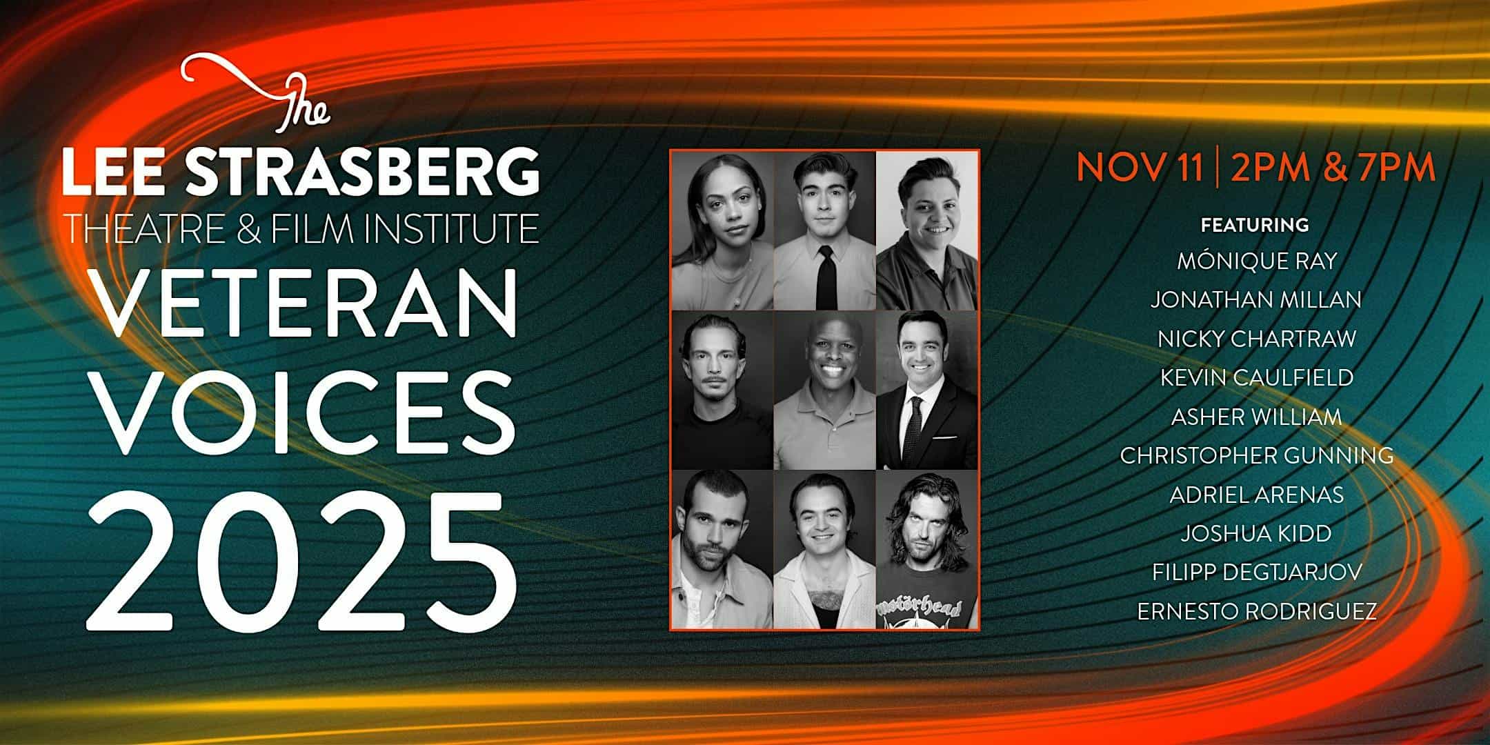 LSTFI Veteran Voices 2025 at The Marilyn Monroe Theatre – West Hollywood, CA