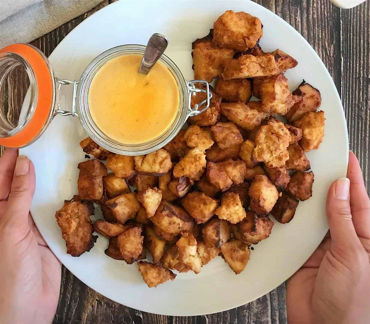 Kids Class! Chick’n Nuggets & Sweet Mustard Sauce at Wellness Matters: Dr. Dawn – Huntington, NY