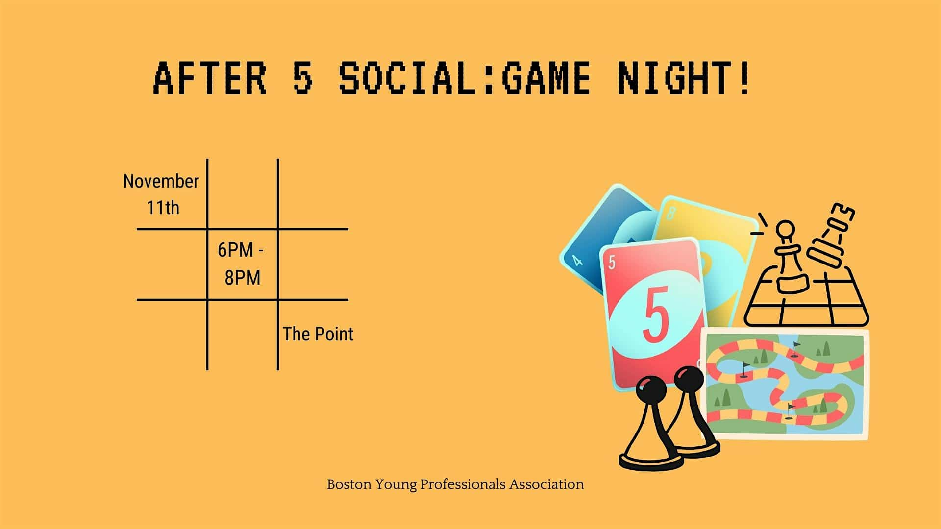 After 5 Social : Game Night at The Point – Boston, MA