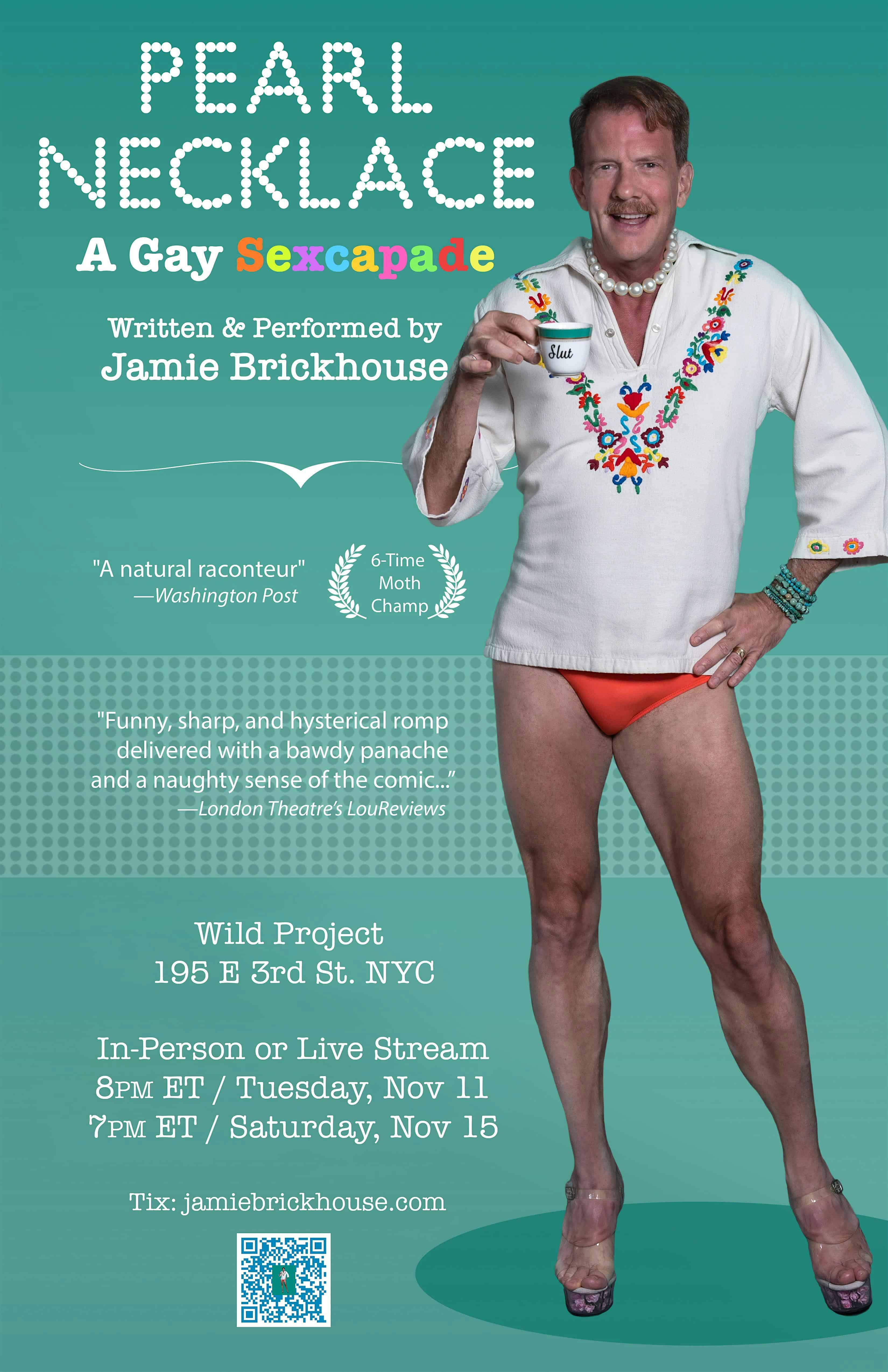 Pearl Necklace at wild project – New York, NY