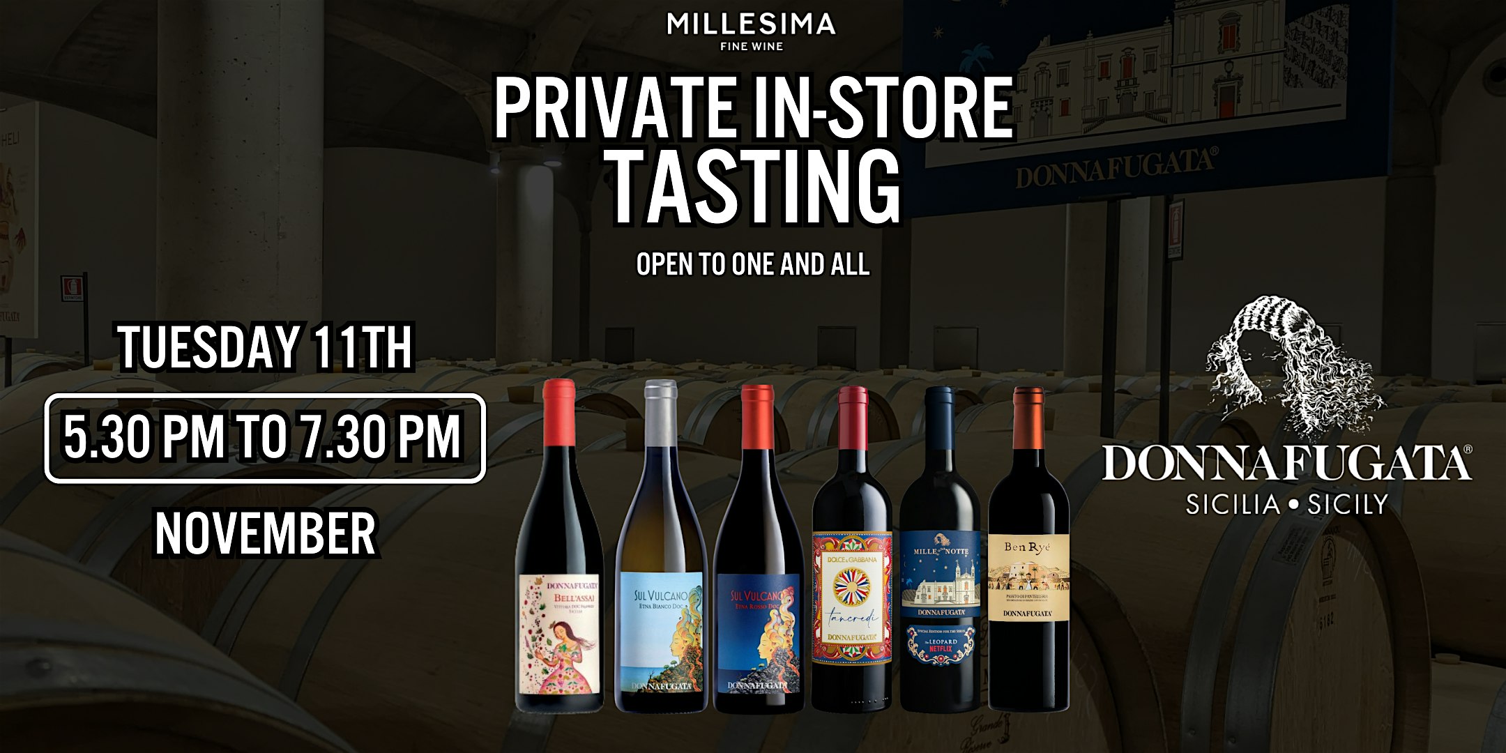 Private Tasting – Donnafugata: Sicily in a Glass at Millesima USA LLC – New York, NY